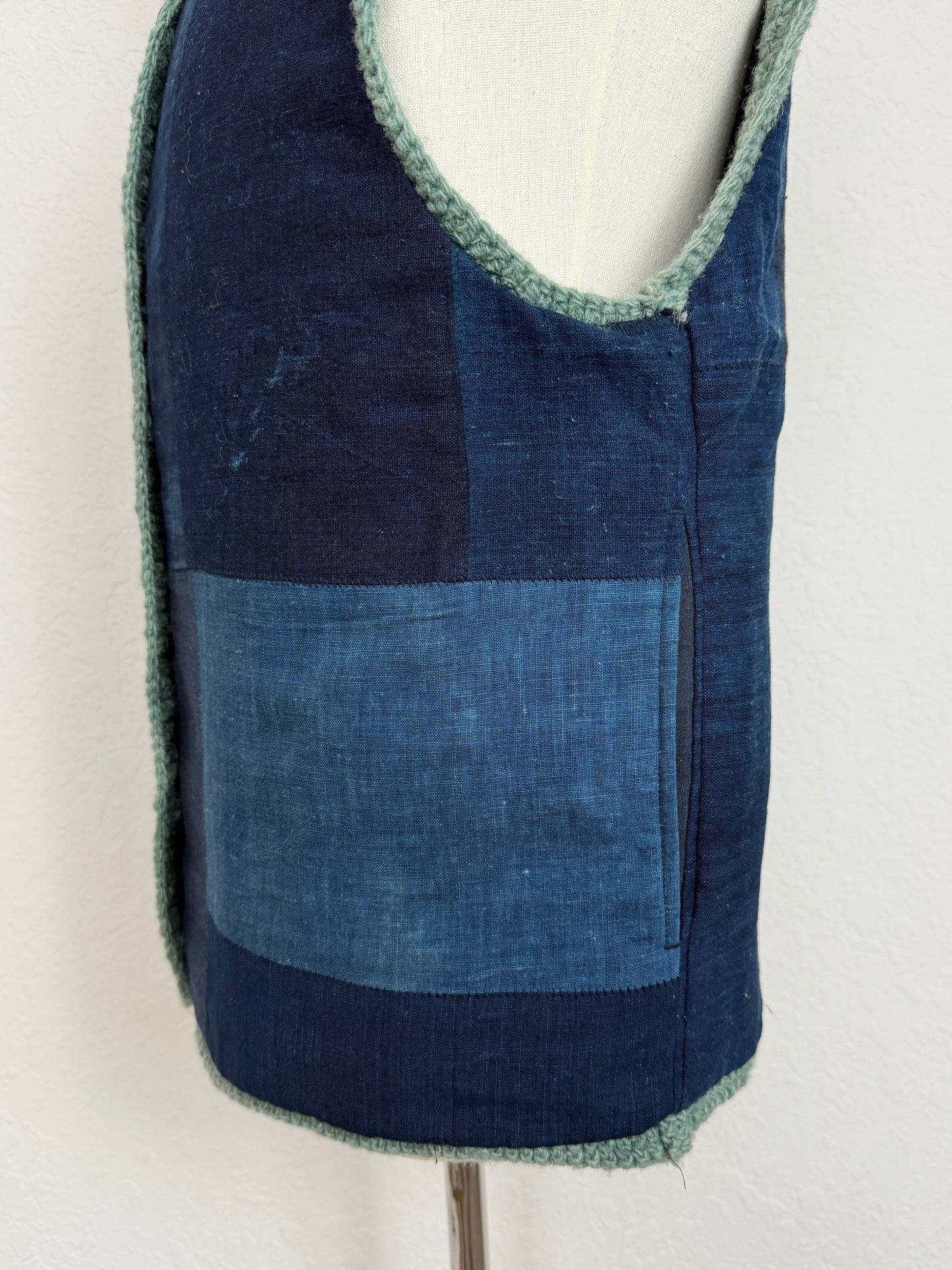 FW24 Crochet Knit Vest (N.D.)