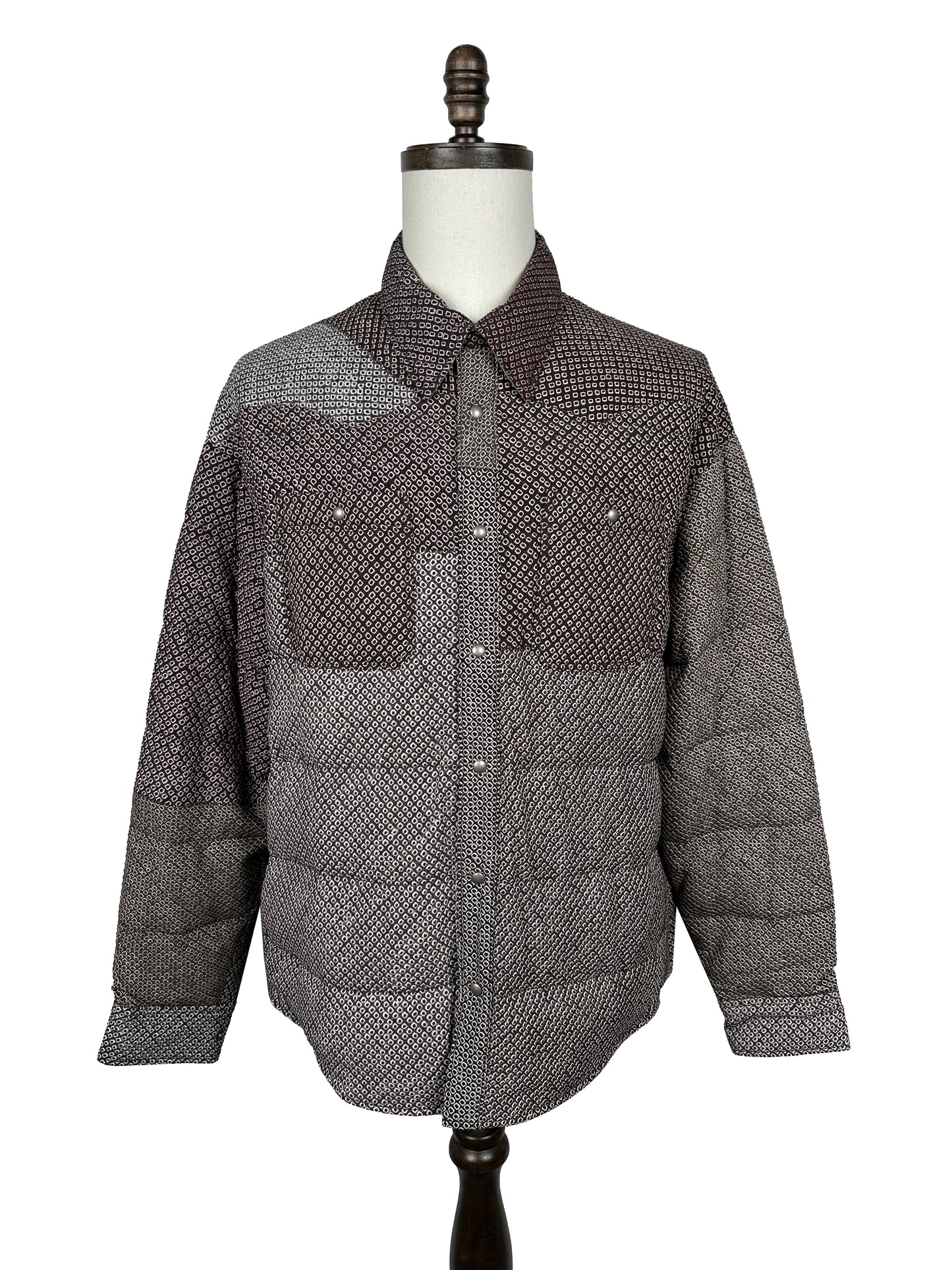 FW22 SPOT Kerchief Down JKT (Vt. Shibori)