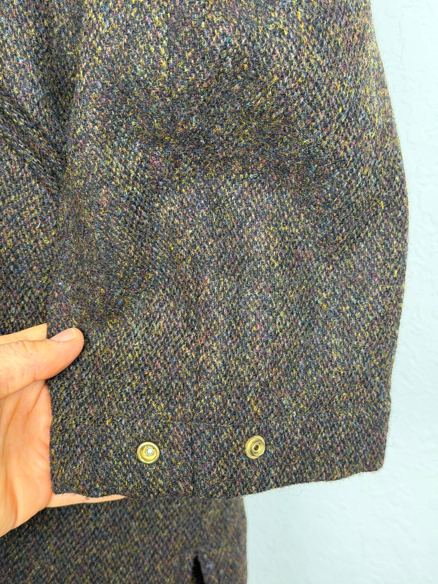 FW16 Dotera Coat Harris Tweed