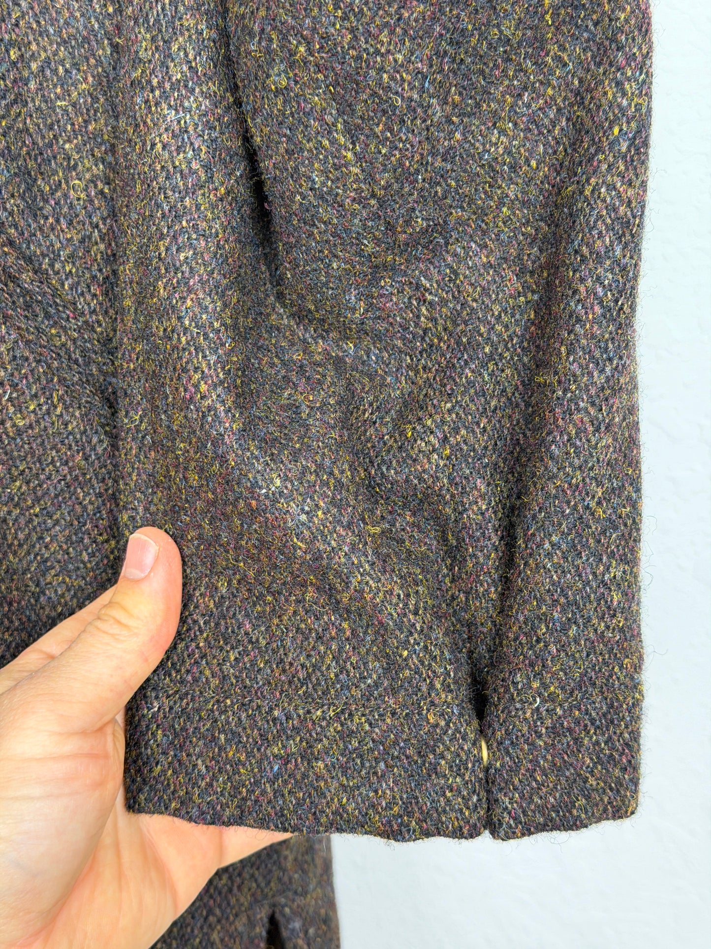 FW16 Dotera Coat Harris Tweed