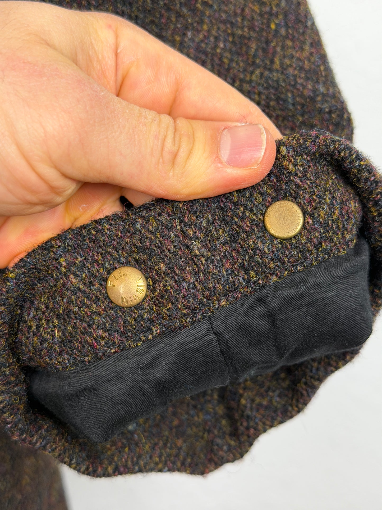 FW16 Dotera Coat Harris Tweed