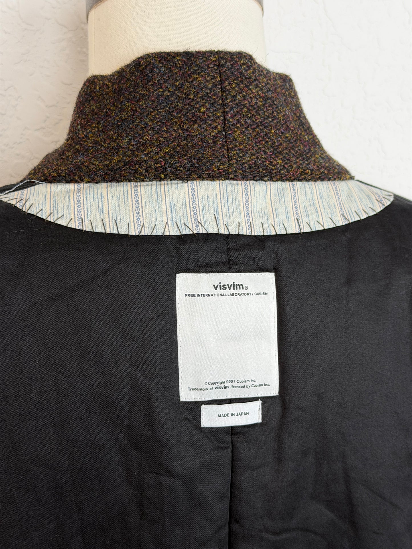 FW16 Dotera Coat Harris Tweed