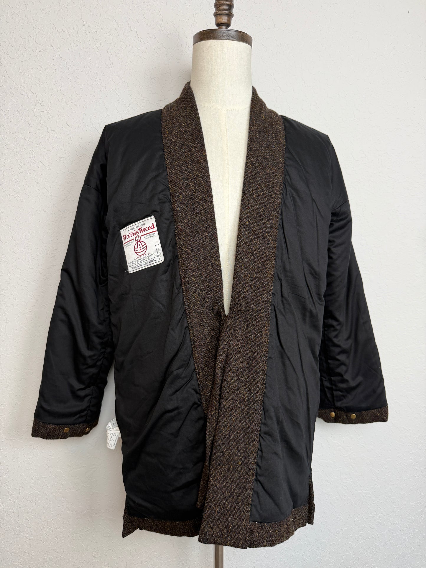 FW16 Dotera Coat Harris Tweed