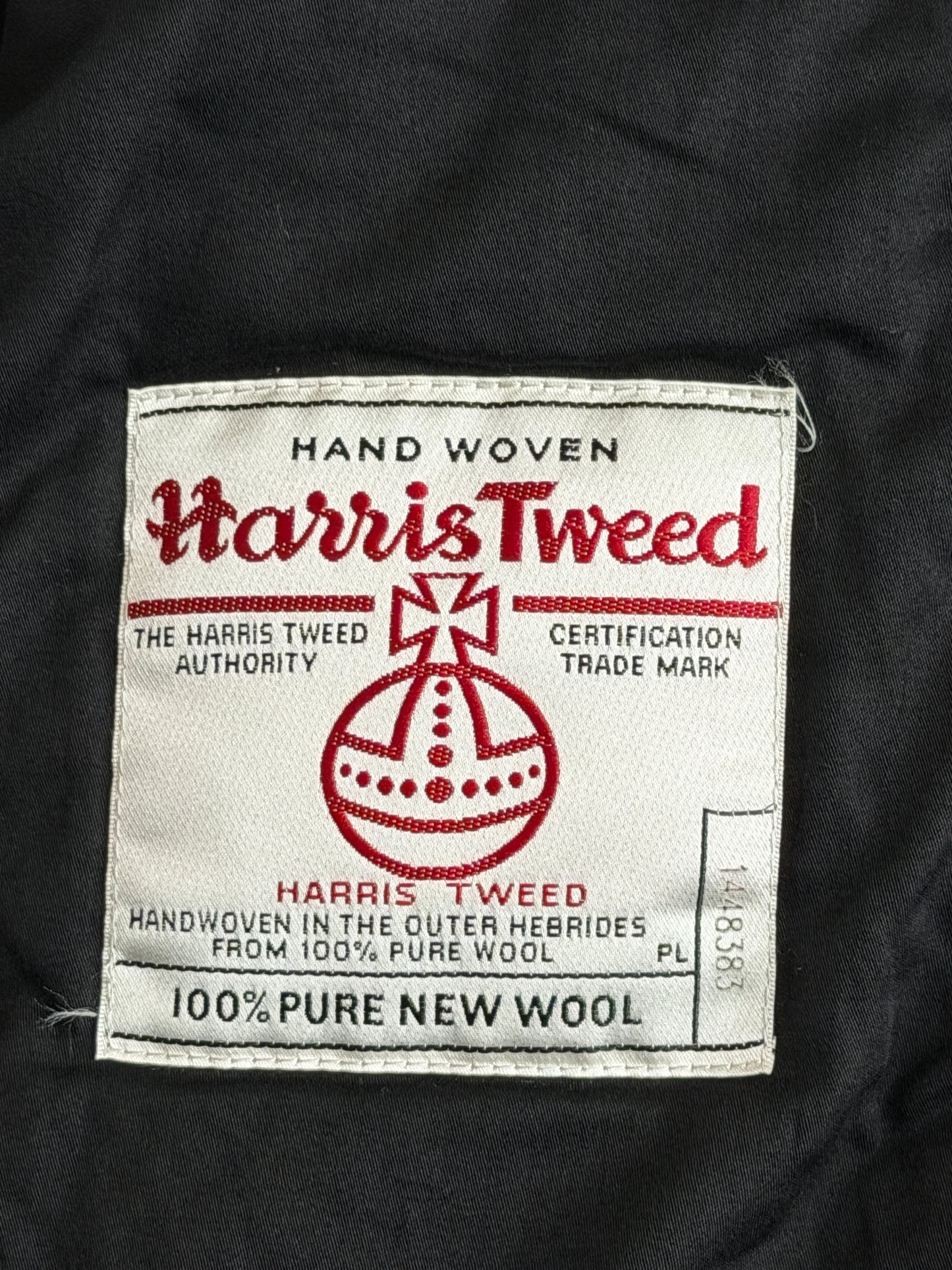 FW16 Dotera Coat Harris Tweed