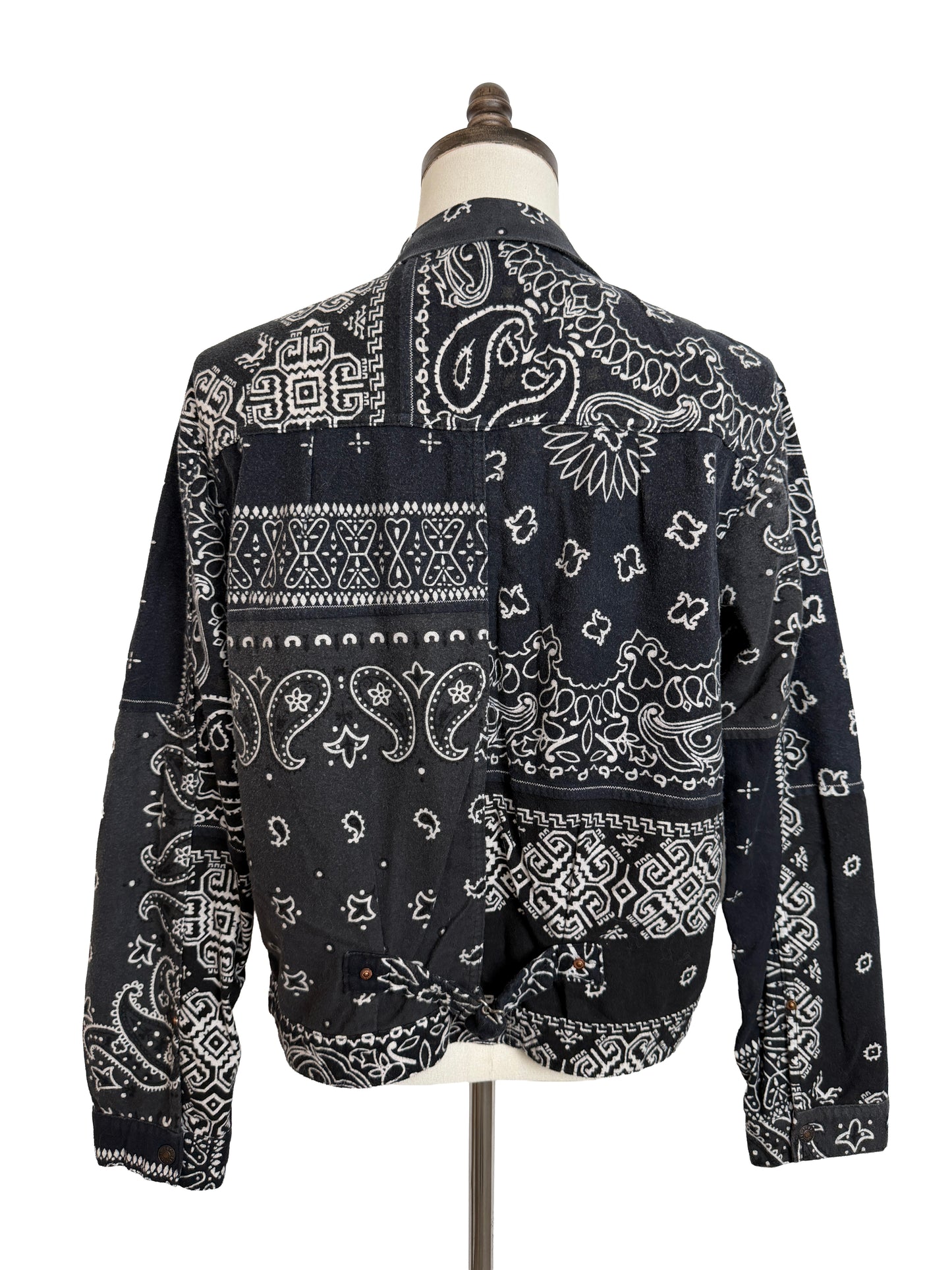 FW21 Flannel Reversible Bandana Print 1st JKT