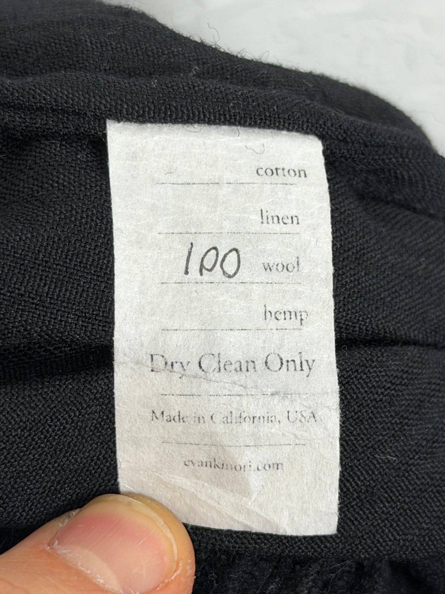 Elastic Pant - Wool Corduroy