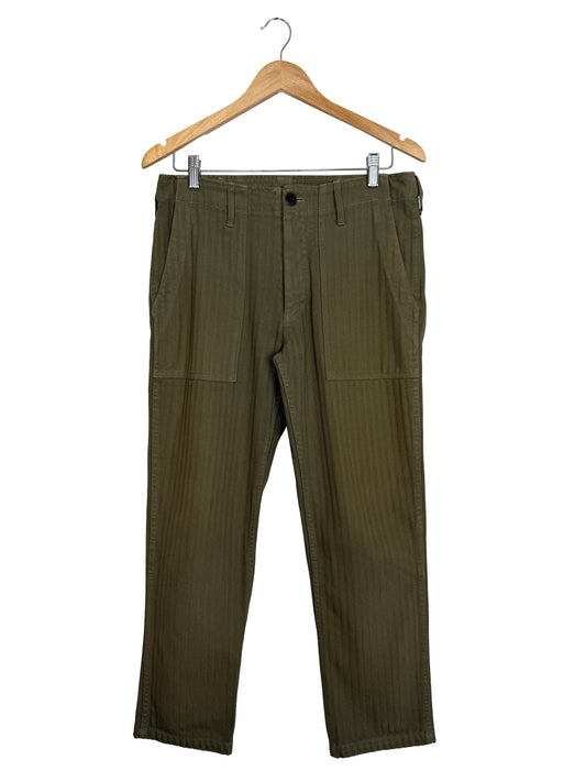 SS19 HW Drill Mil Pants (Herringbone) *F.I.L. Exclusive