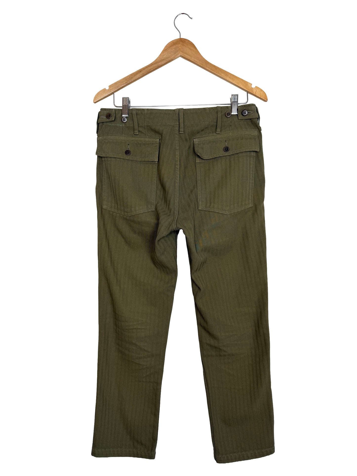 SS19 HW Drill Mil Pants (Herringbone) *F.I.L. Exclusive