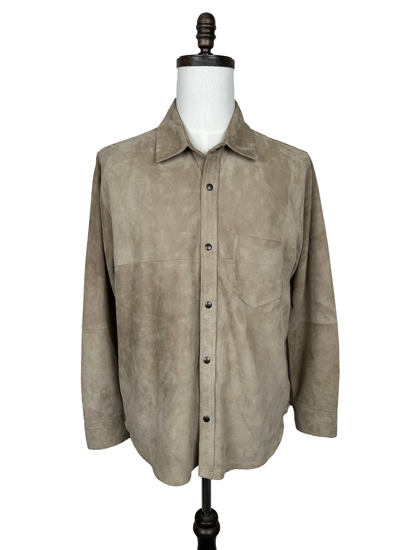 FW23 Suede Shirt Jacket