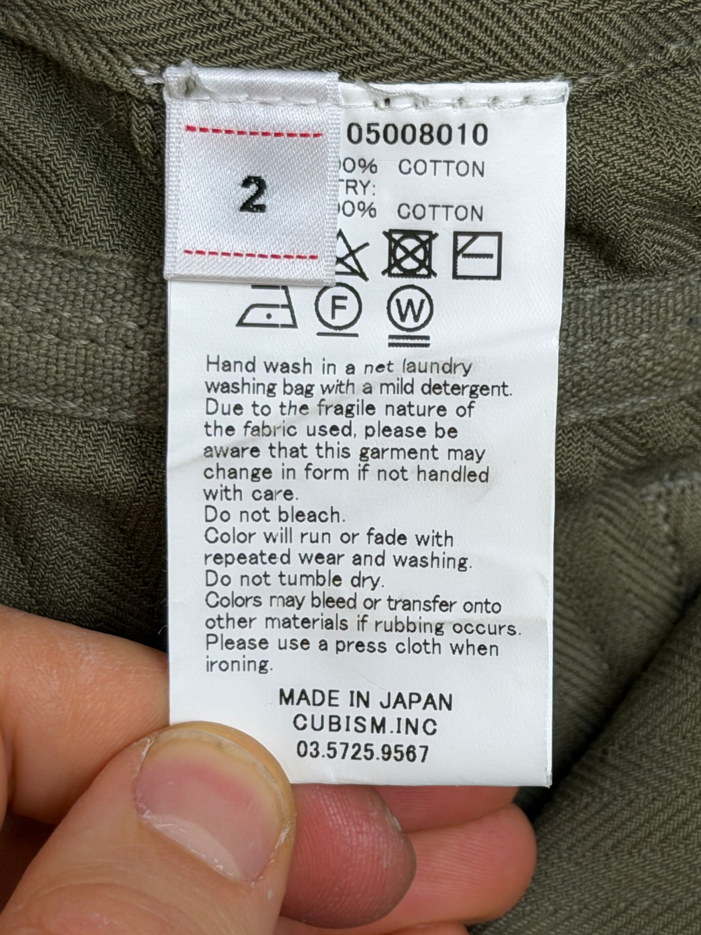 SS19 HW Drill Mil Pants (Herringbone) *F.I.L. Exclusive