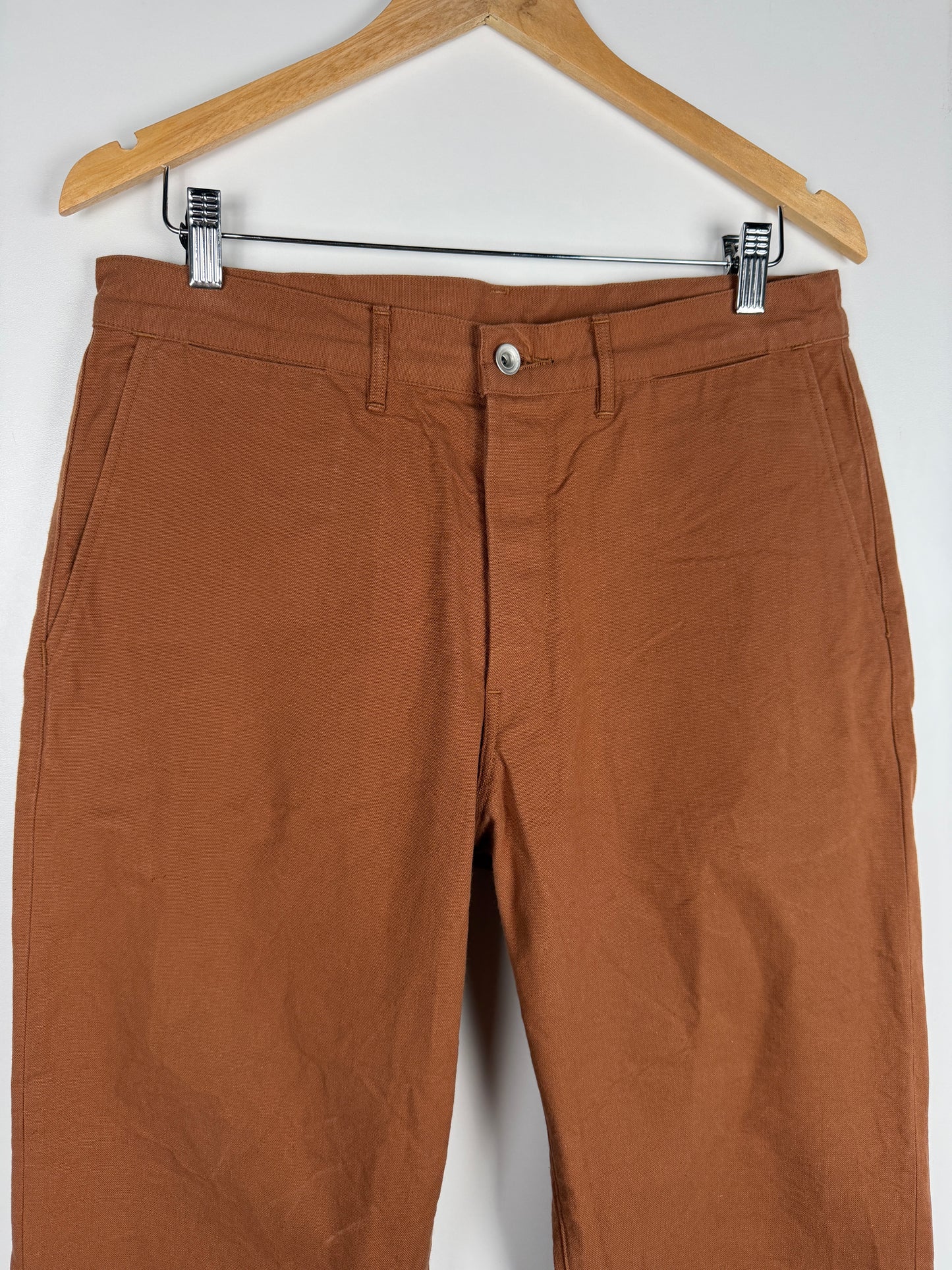 Cotton Duck Selvedge Foreman Pants