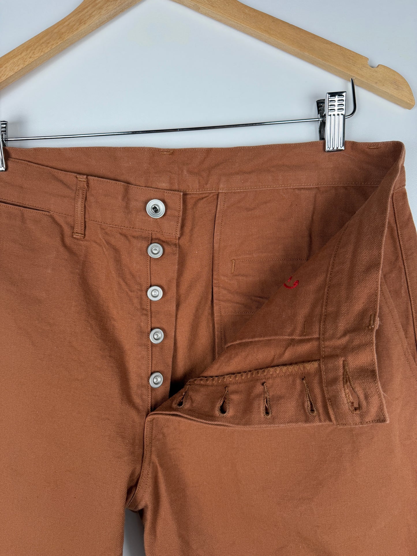 Cotton Duck Selvedge Foreman Pants