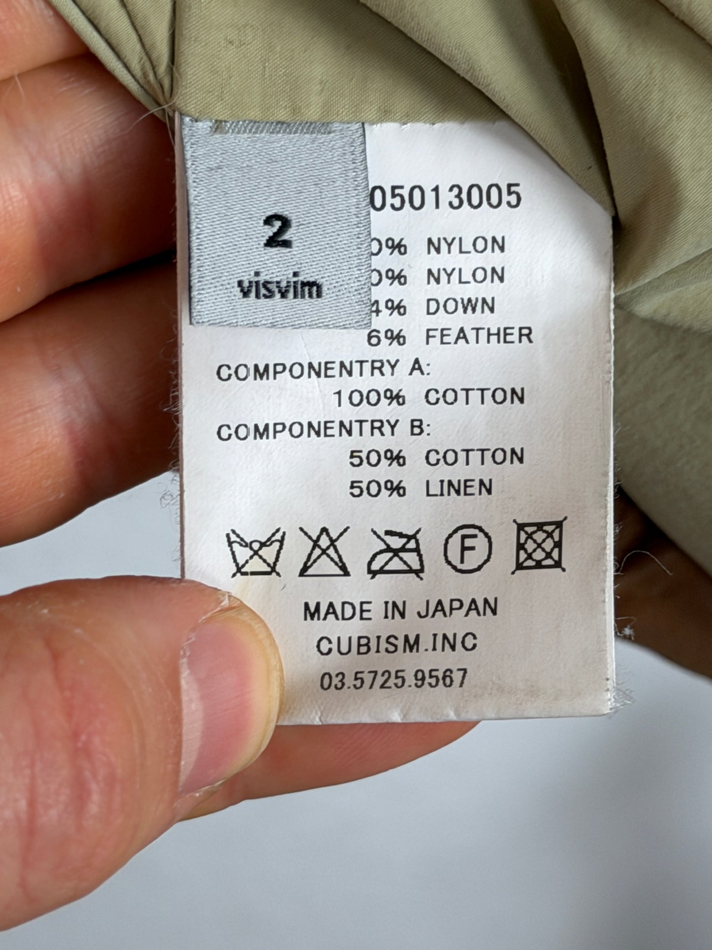 FW16 Coldfoot Down Coat (N.D. Nylon)