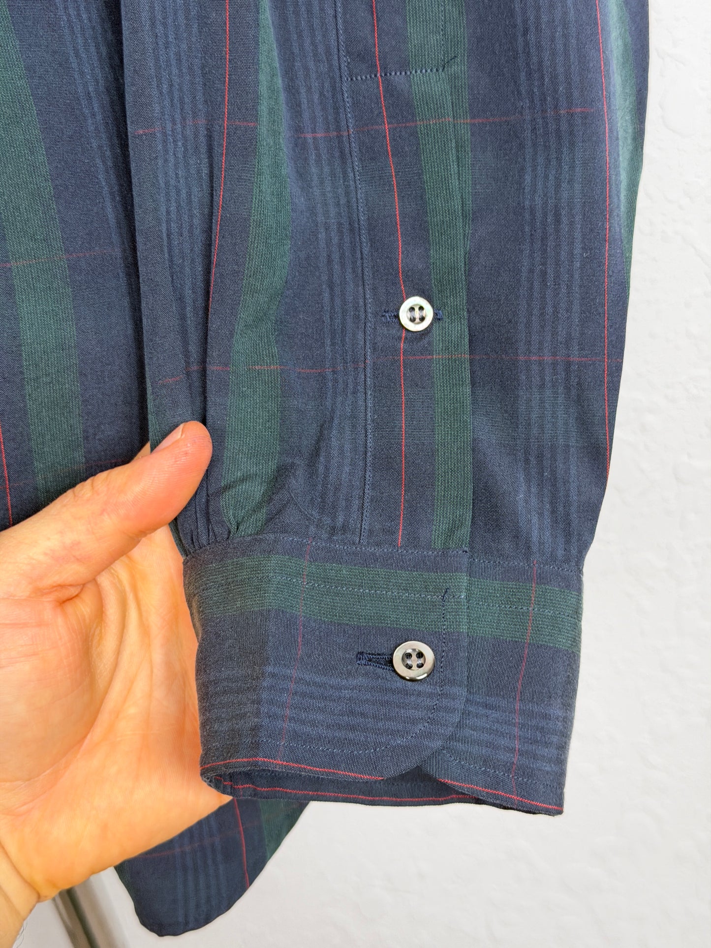 SS25 Silk Rayon Regular Collar Shirt
