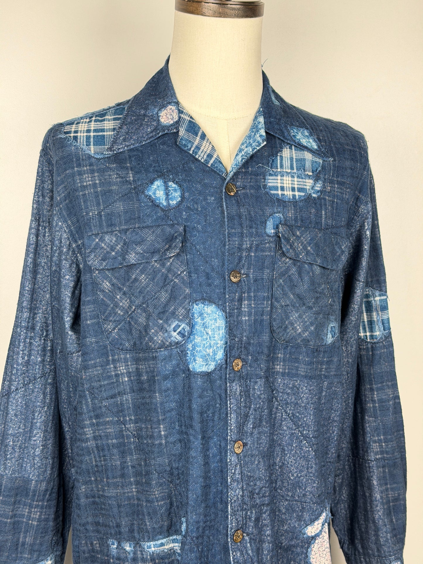 IDG Patchwork Nora-Dot Board Shirt