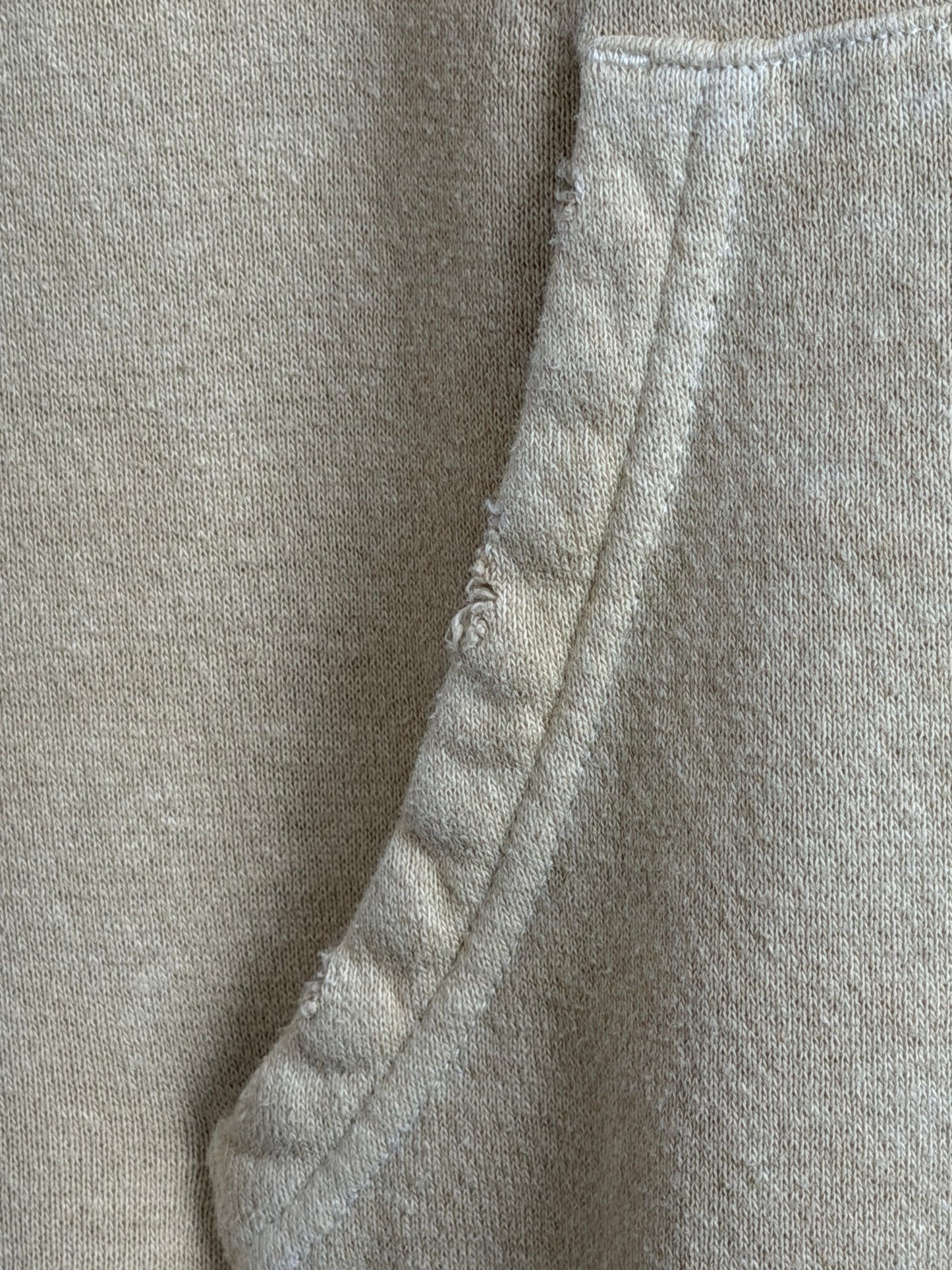 FW21 Jumbo Sweat Zip P.O. (Uneven Dye)
