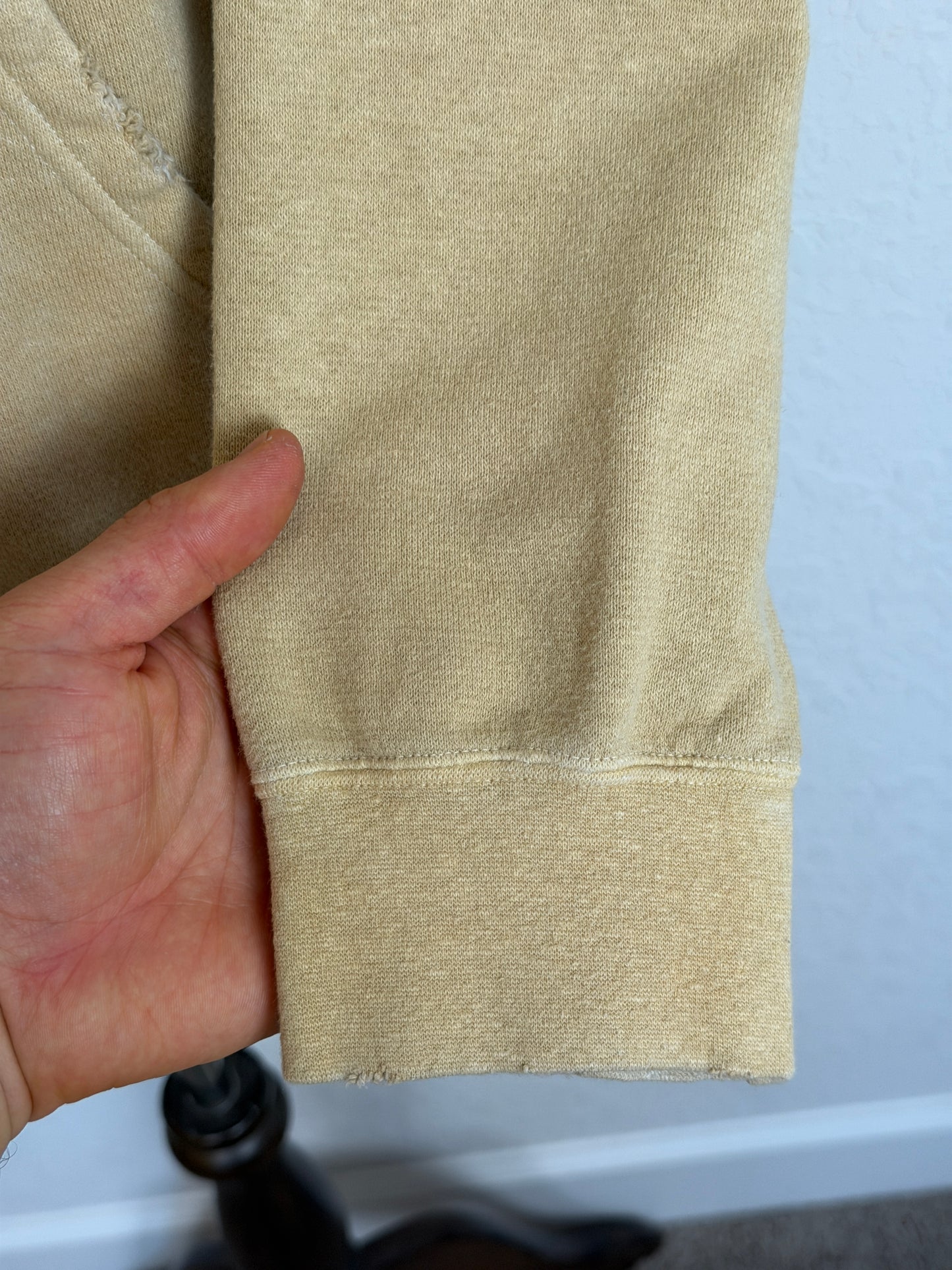 FW21 Jumbo Sweat Zip P.O. (Uneven Dye)