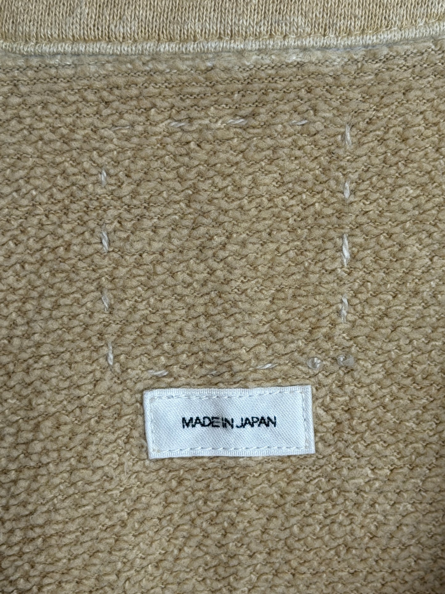 FW21 Jumbo Sweat Zip P.O. (Uneven Dye)