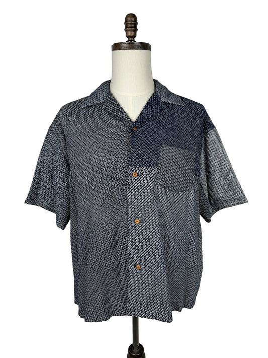 FW23 SPOT Crosby Shirt S/S (Vt. Shibori)