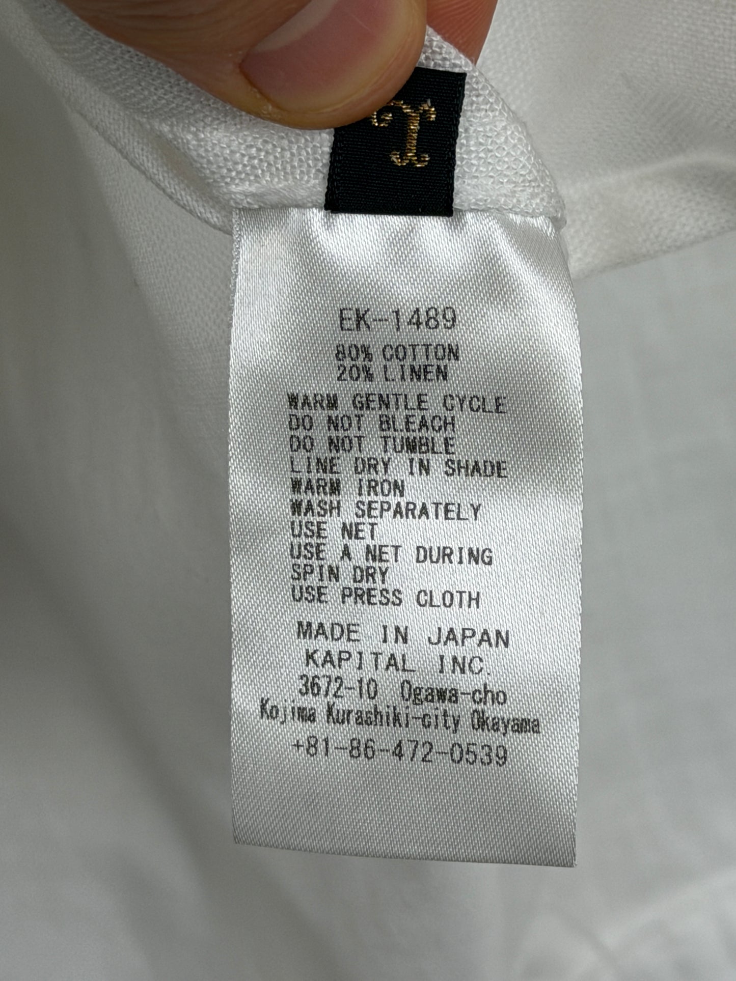 Cotton/Linen Patchwork Kathmandu Shirt