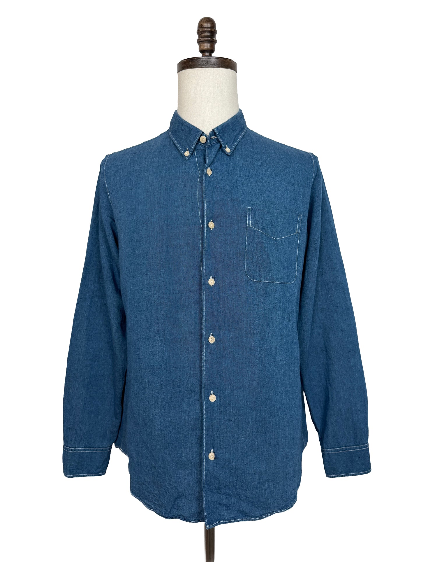 FW15 SPOT Lungta Patch Shirt L/S Chambray