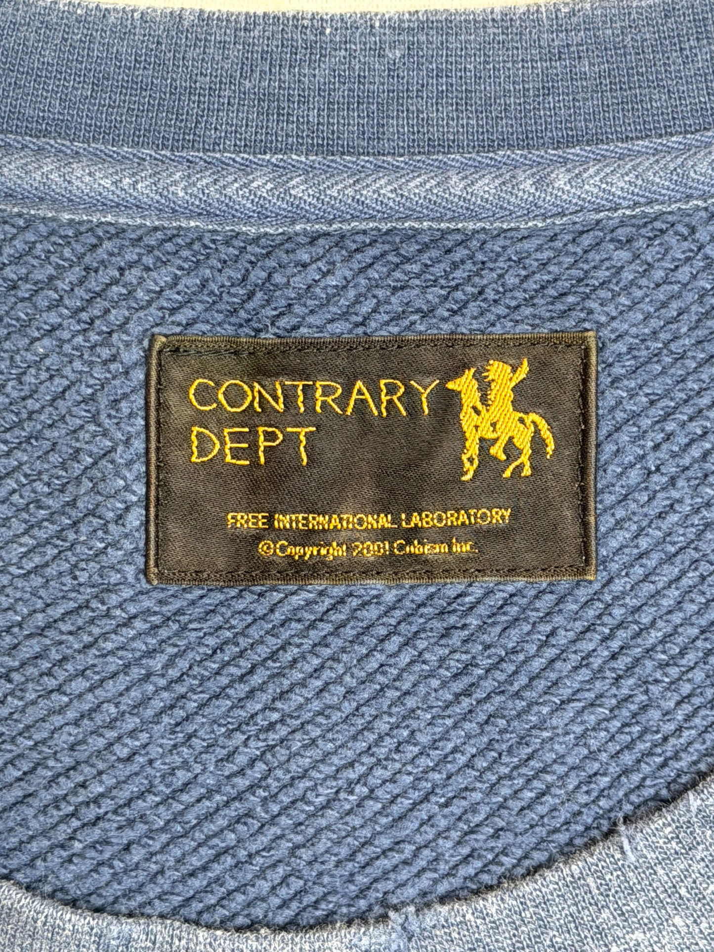 SS22 Contrary Dept. Jumbo SB Sweat 3/4