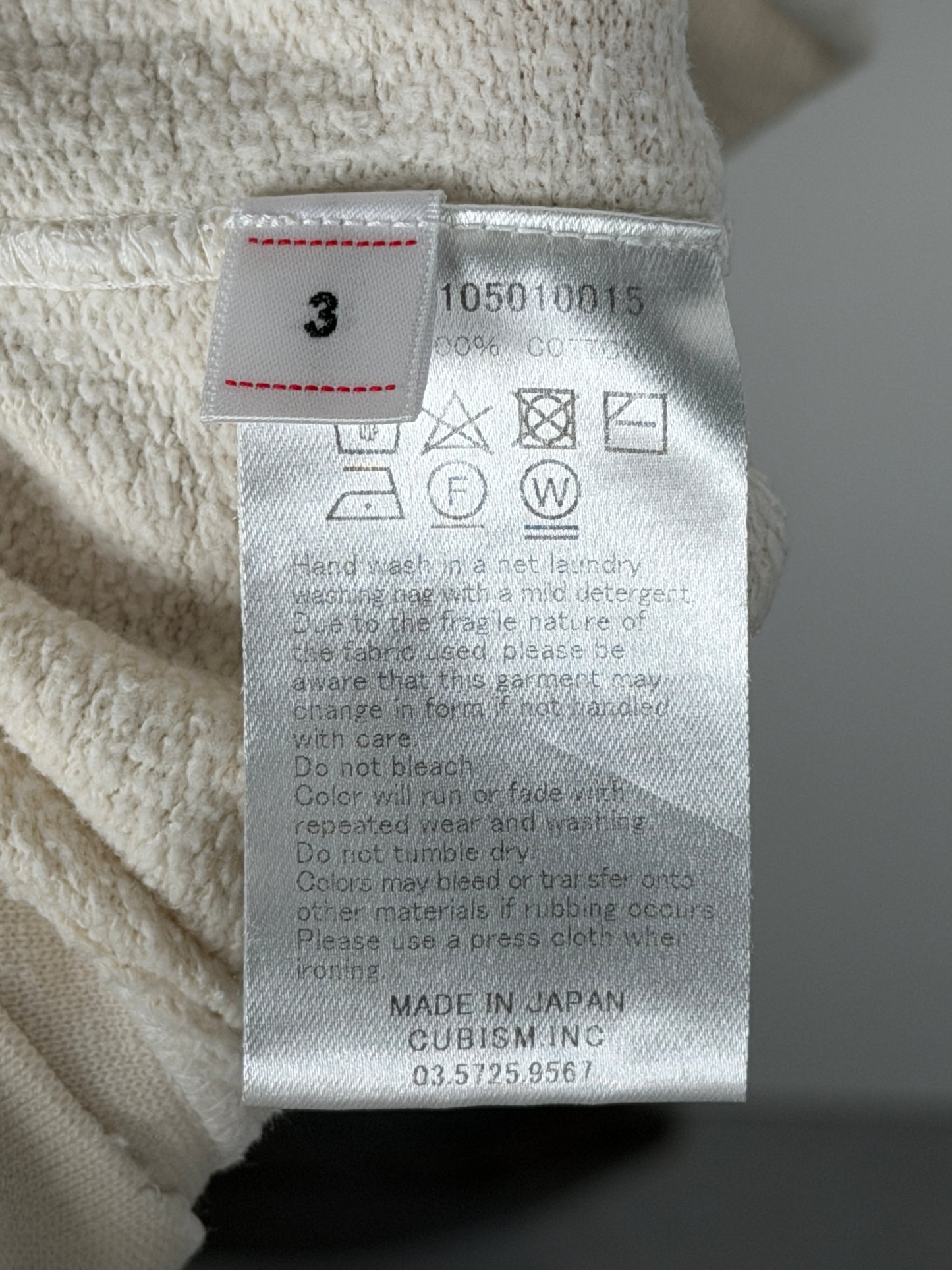 SS20 Jumbo Sweat L/S (Uneven Dye)