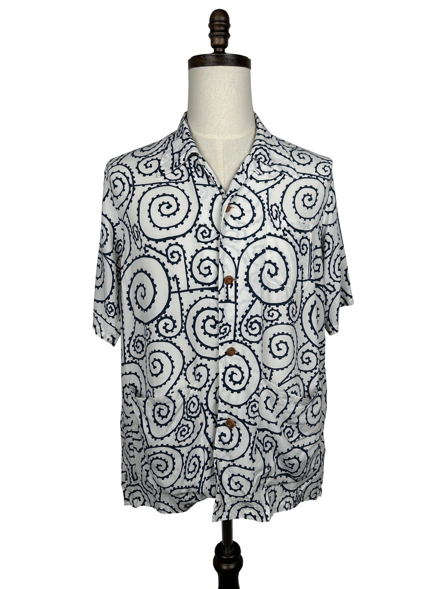 SS18 Duke Shirt Foliage S/S