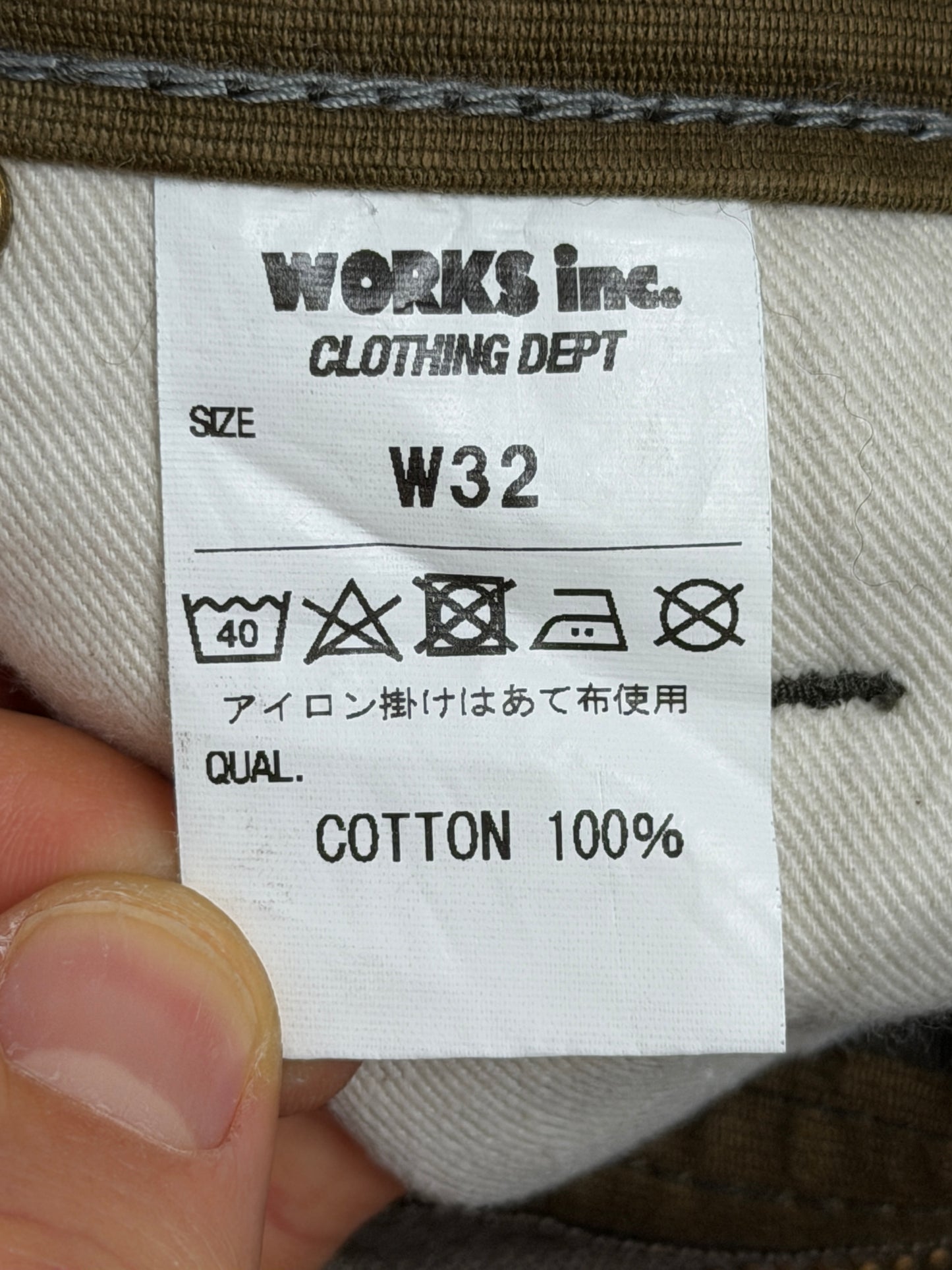 12oz Whipcord Cargo Pants
