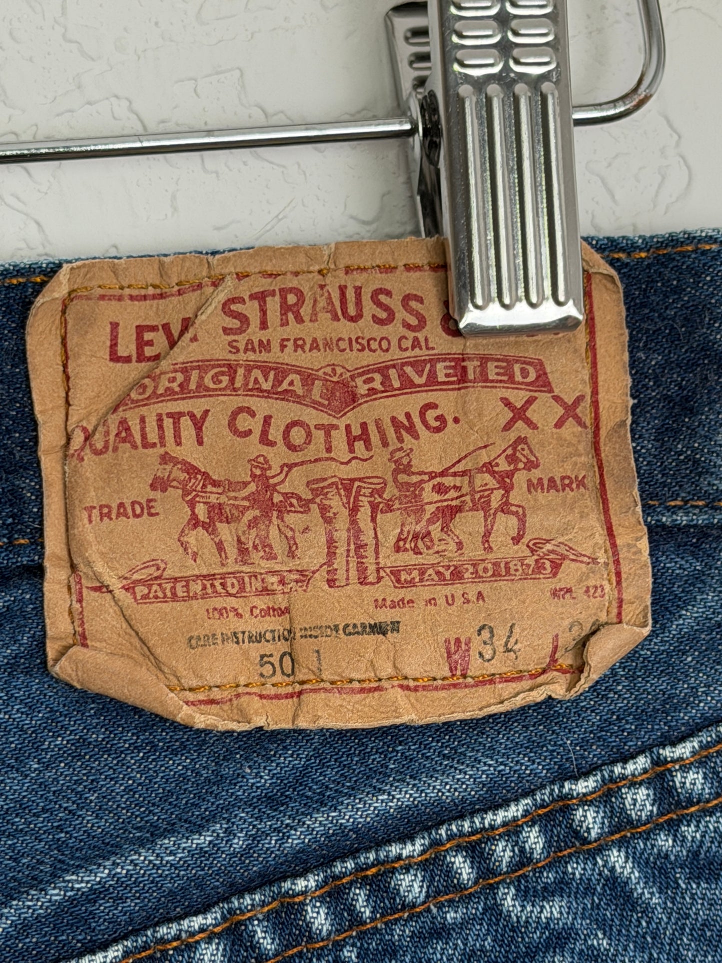 1983 501 Selvedge Denim