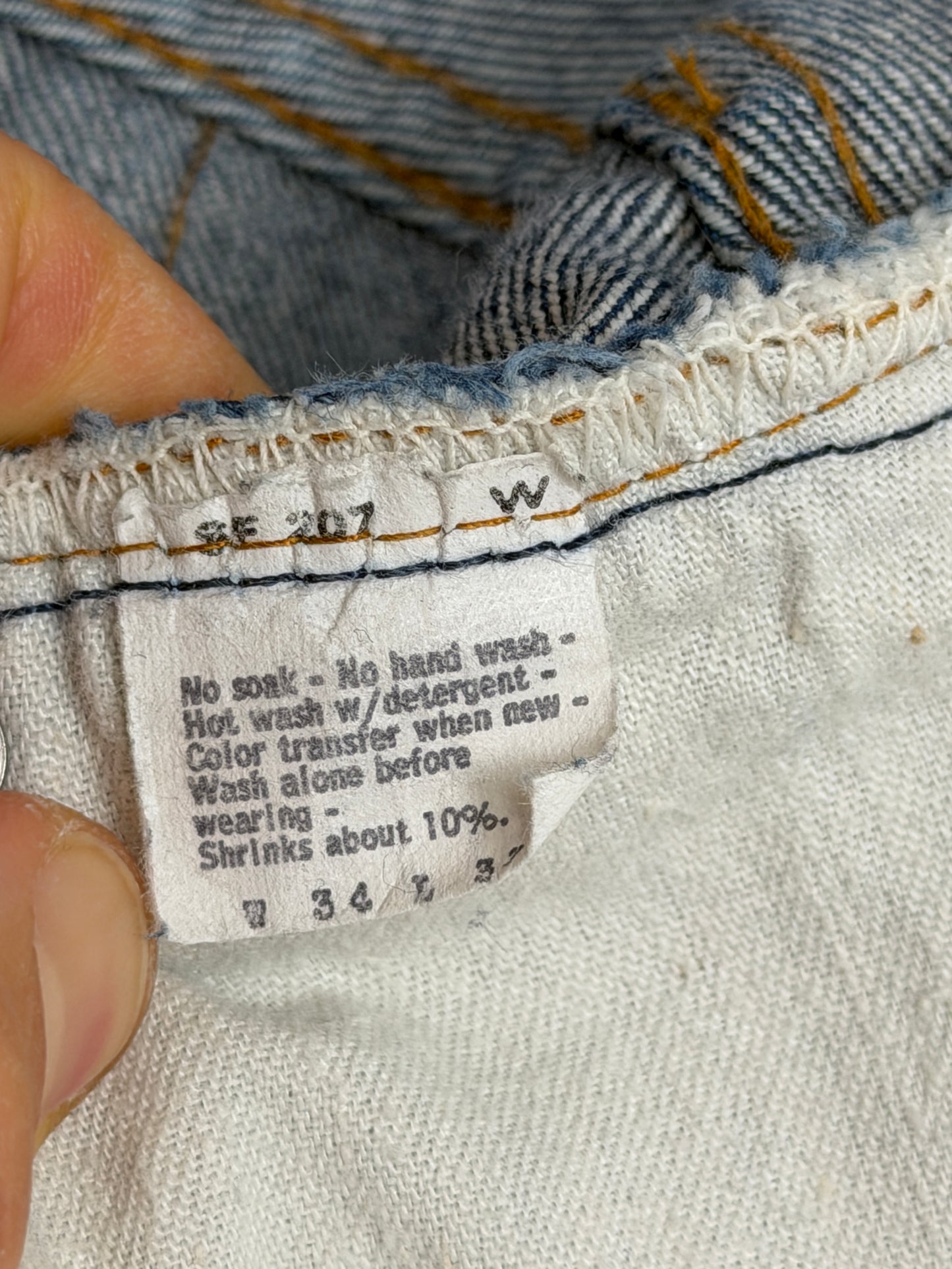 1983 501 Selvedge Denim