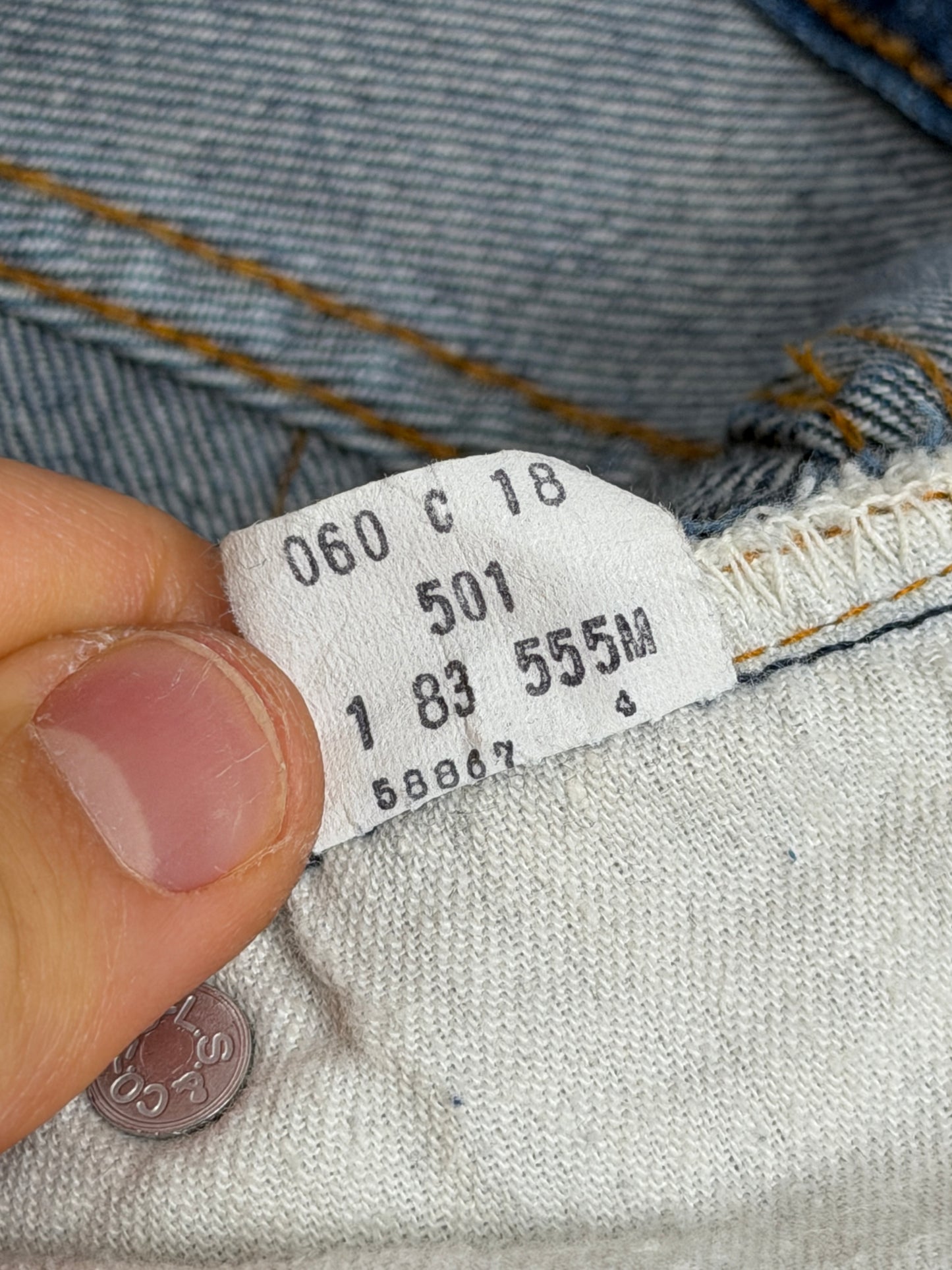 1983 501 Selvedge Denim