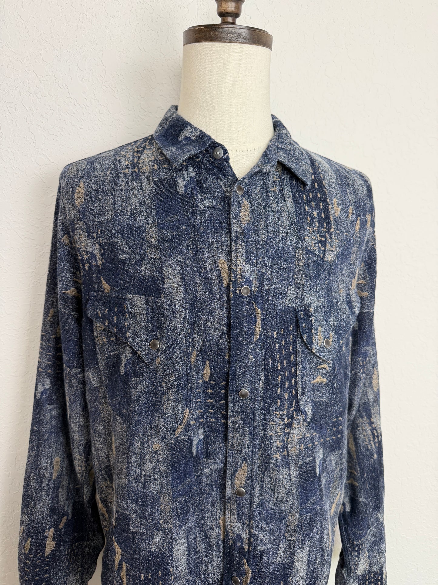 9oz BORO Jacquard Western Shirt