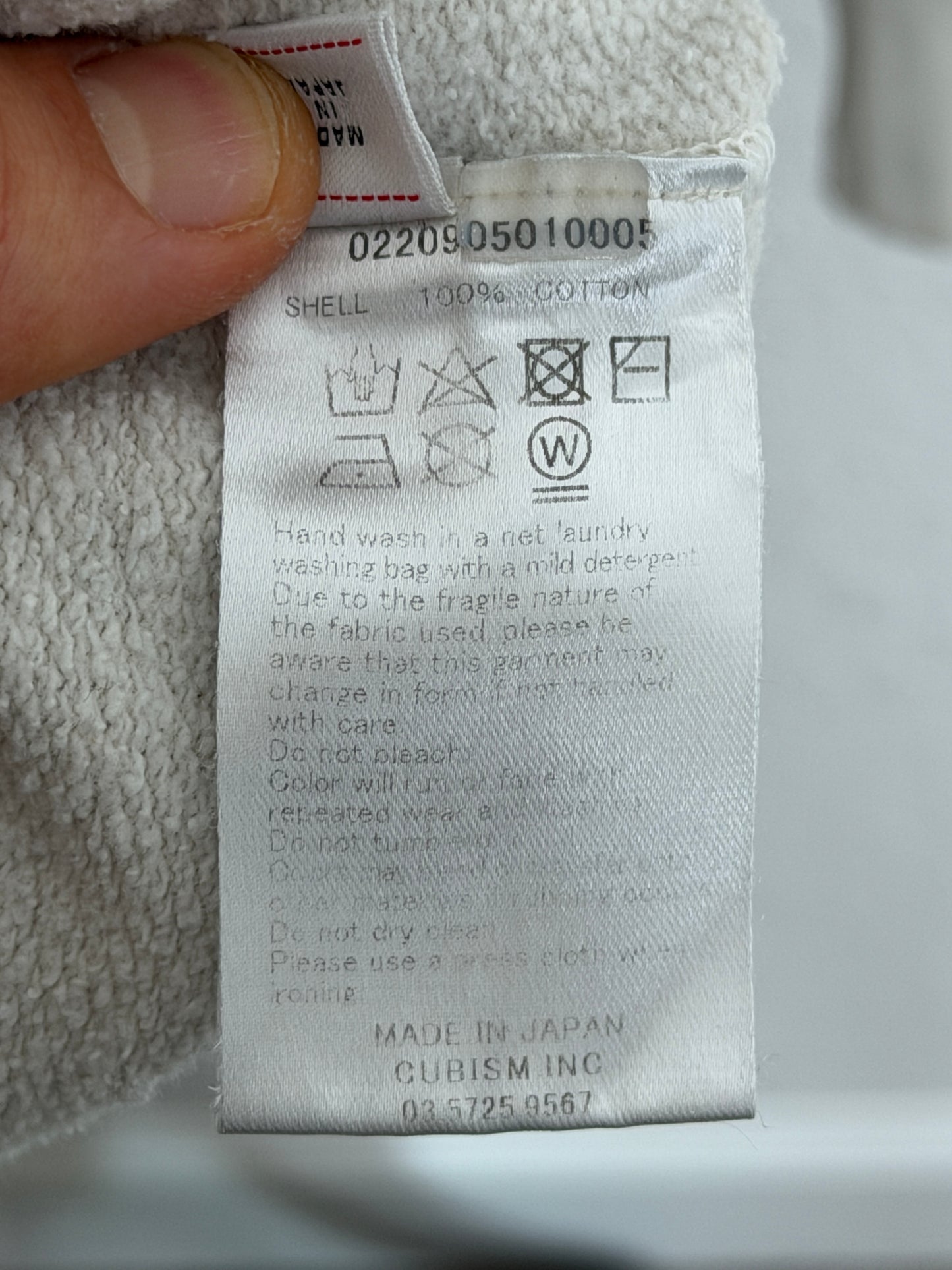 SS20 ICT Jumbo Sweat L/S Crash