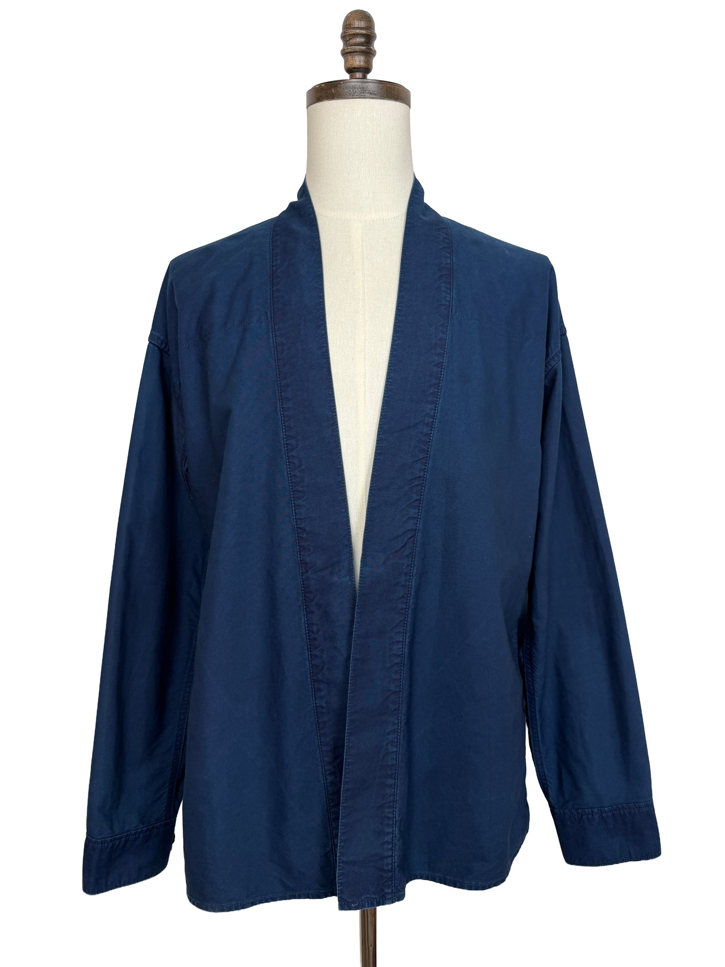 SS18 SPOT Lhamo Shirt (Indigo Overdye)