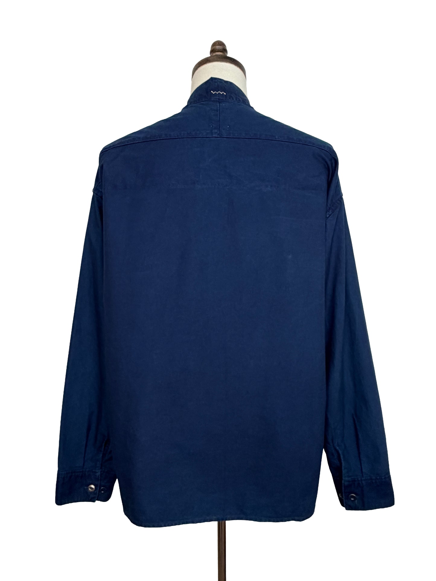 SS18 SPOT Lhamo Shirt (Indigo Overdye)