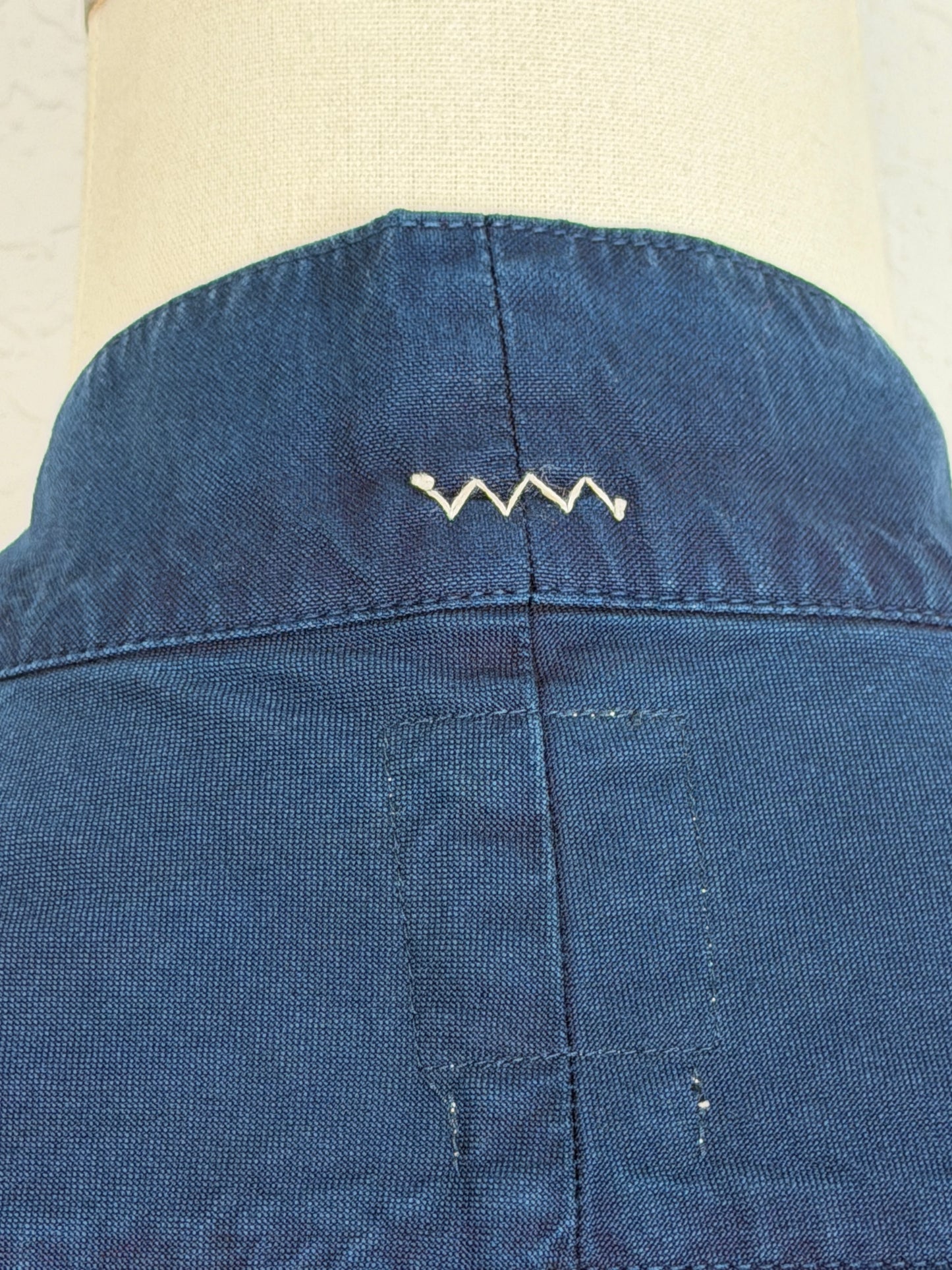 SS18 SPOT Lhamo Shirt (Indigo Overdye)