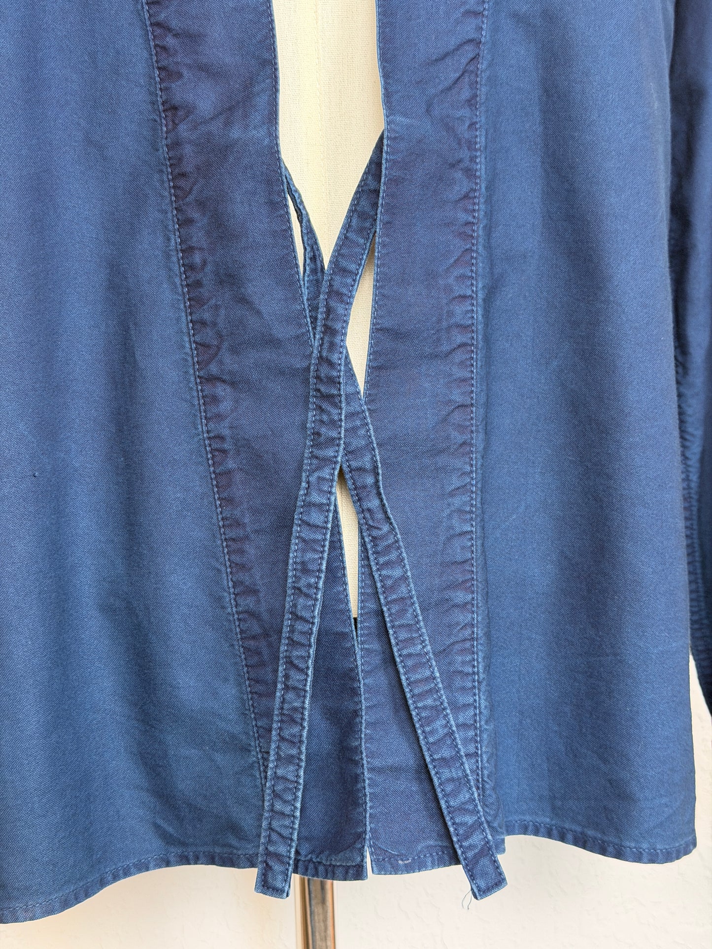 SS18 SPOT Lhamo Shirt (Indigo Overdye)