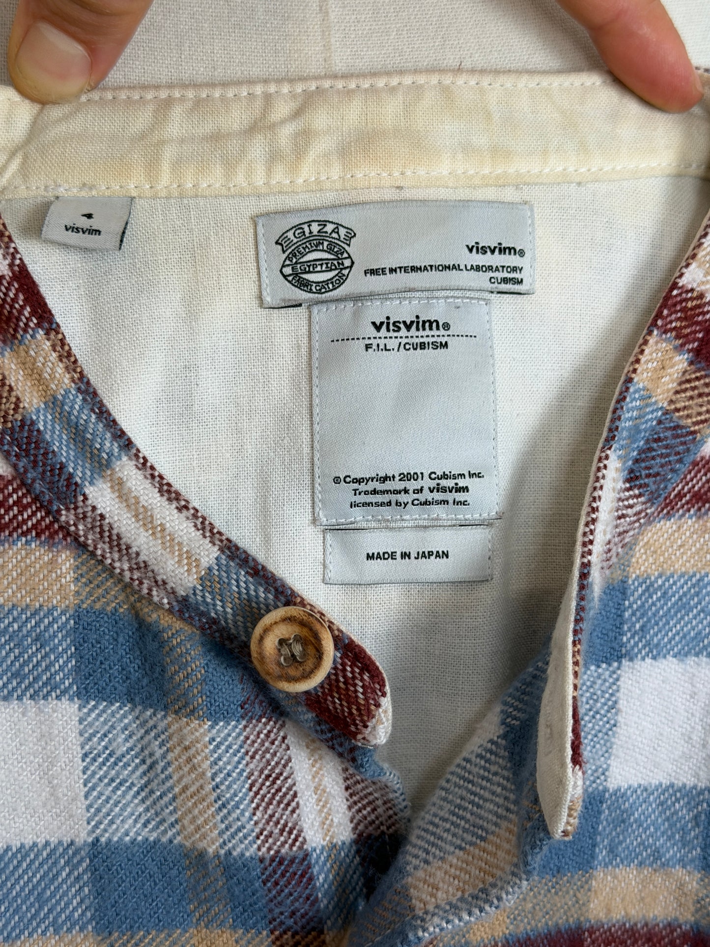 FW12 Bunyan Shirt L/S (Brushed Giza) *F.I.L. Exclusive