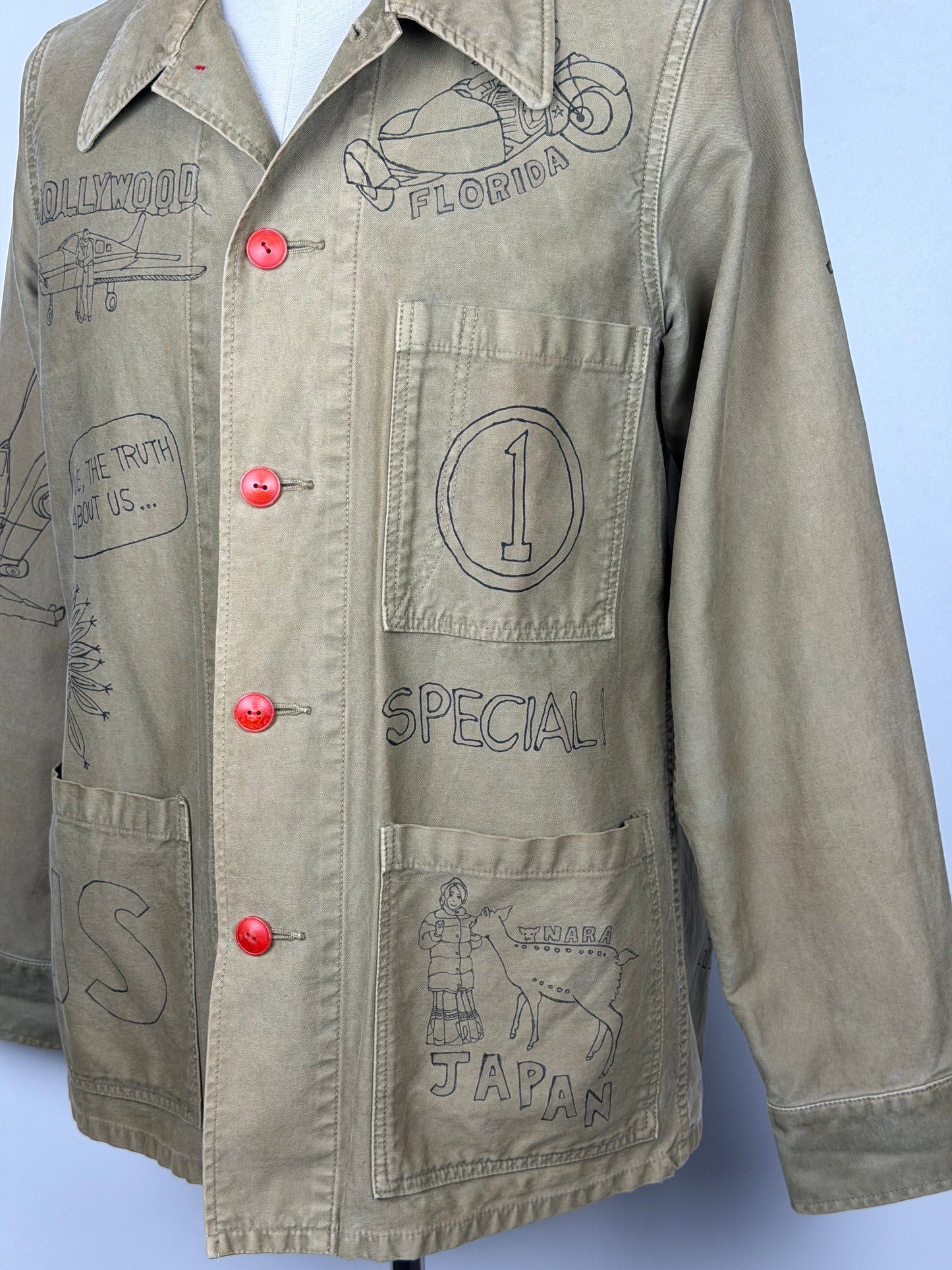 FW15 Travail Coverall Sketches (DMGD Chino)