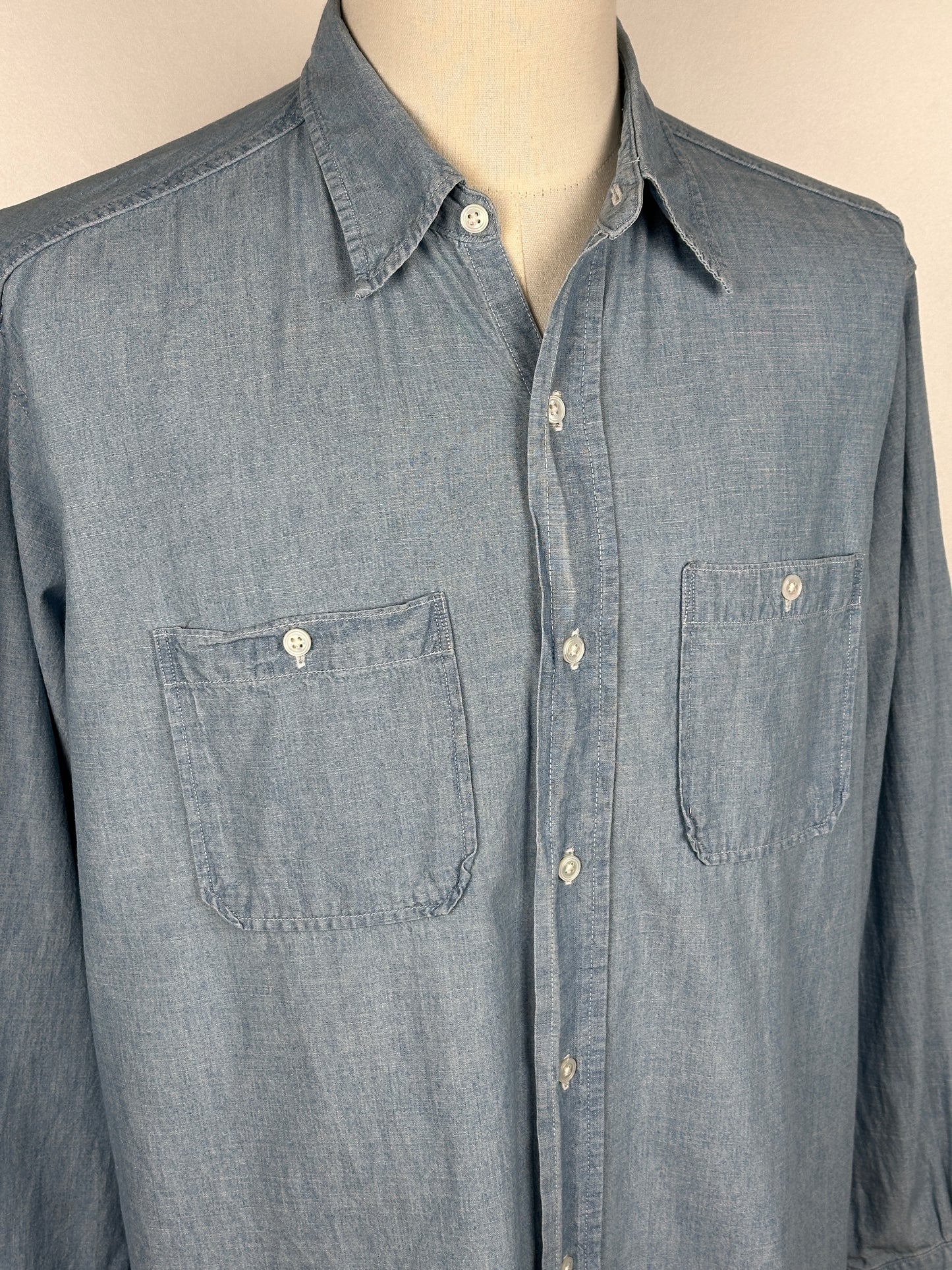 SS23 Washed Chambray Shirt