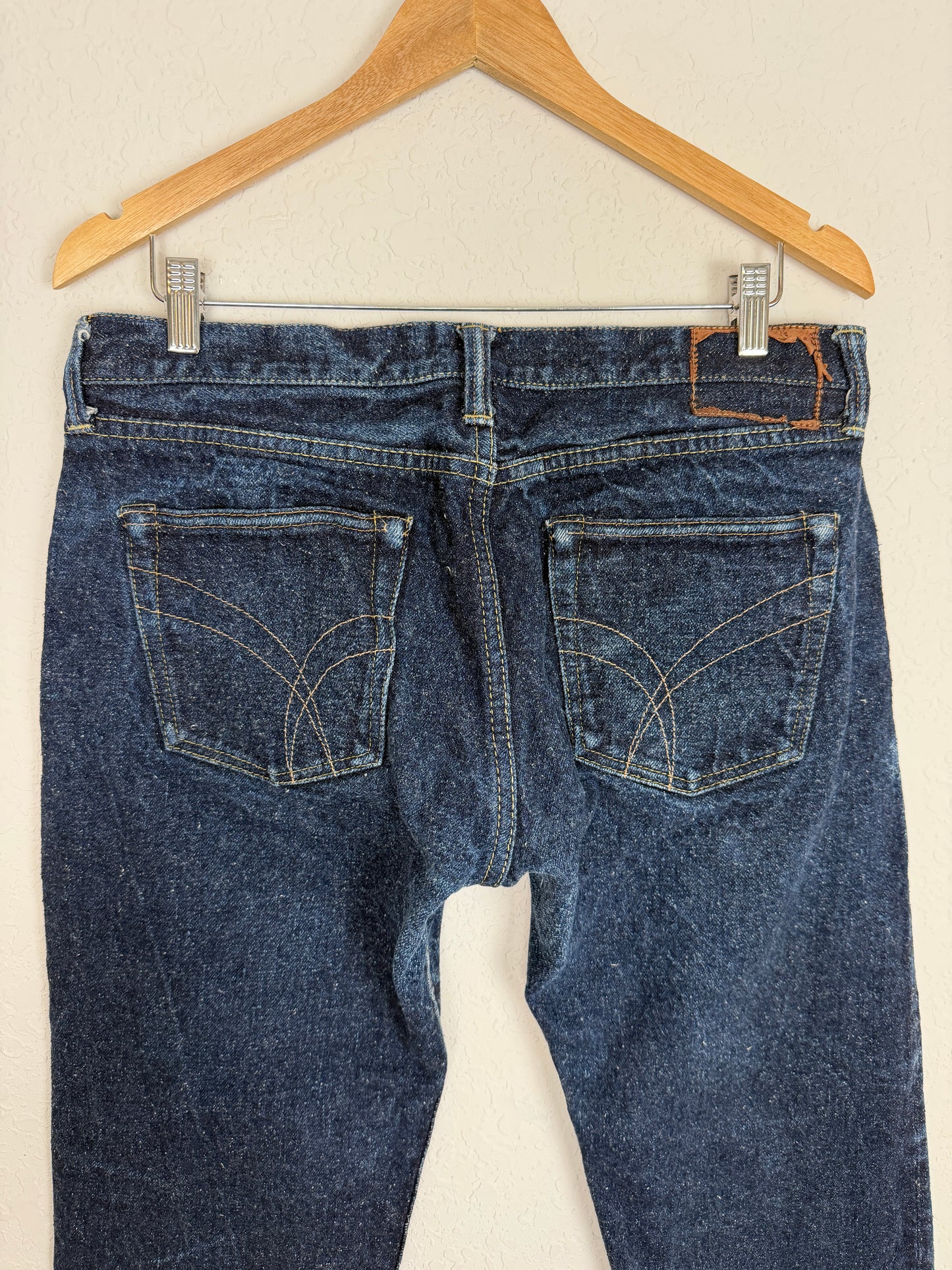"Keep Earth" 0104KE Natural Indigo Jeans