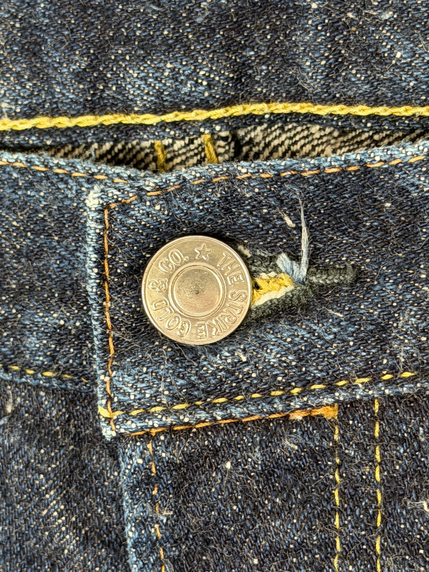 "Keep Earth" 0104KE Natural Indigo Jeans
