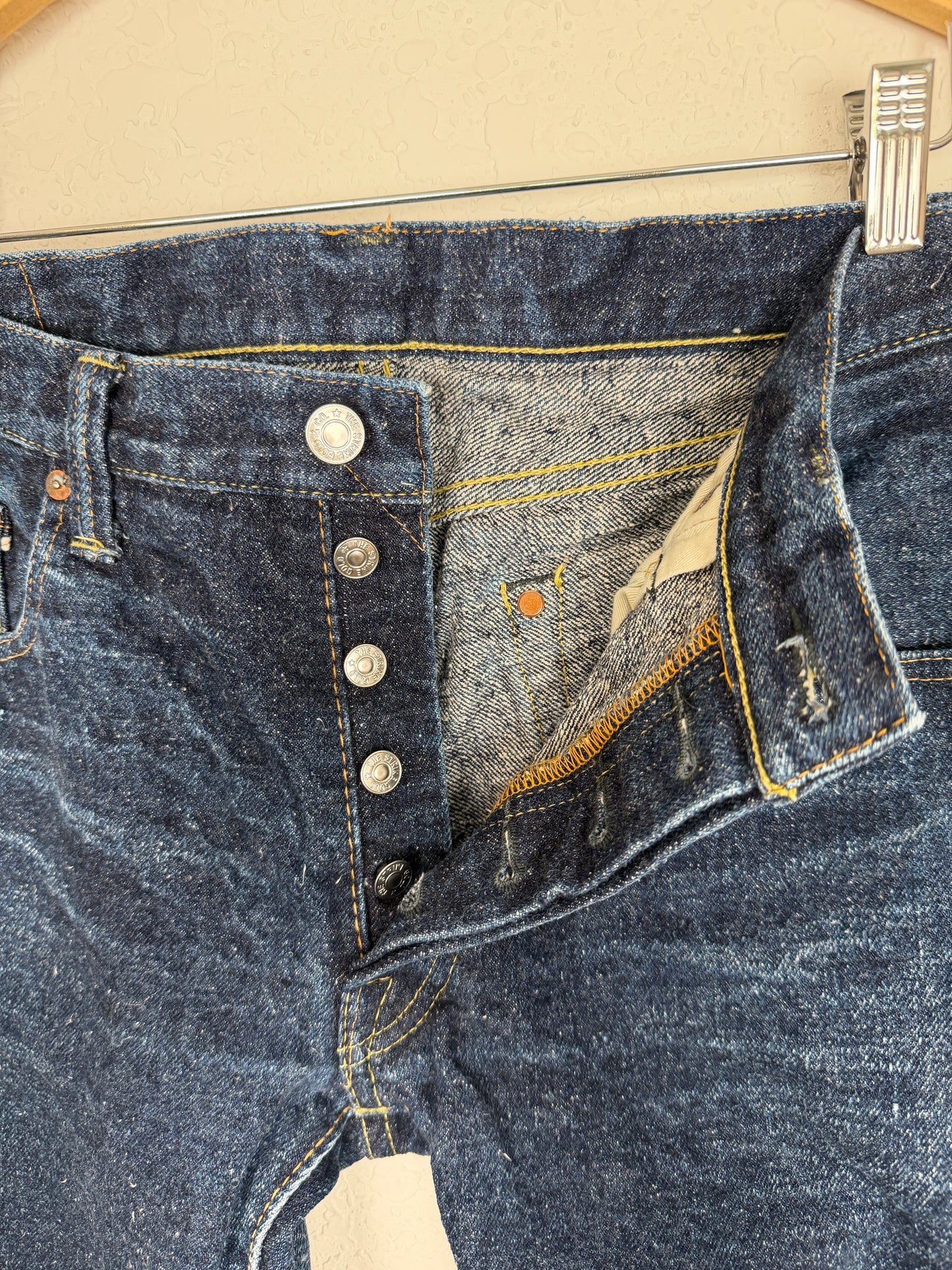 "Keep Earth" 0104KE Natural Indigo Jeans