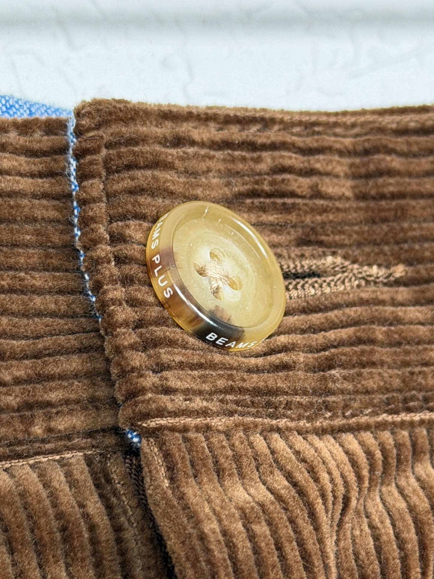2-Pleat Corduroy Trousers