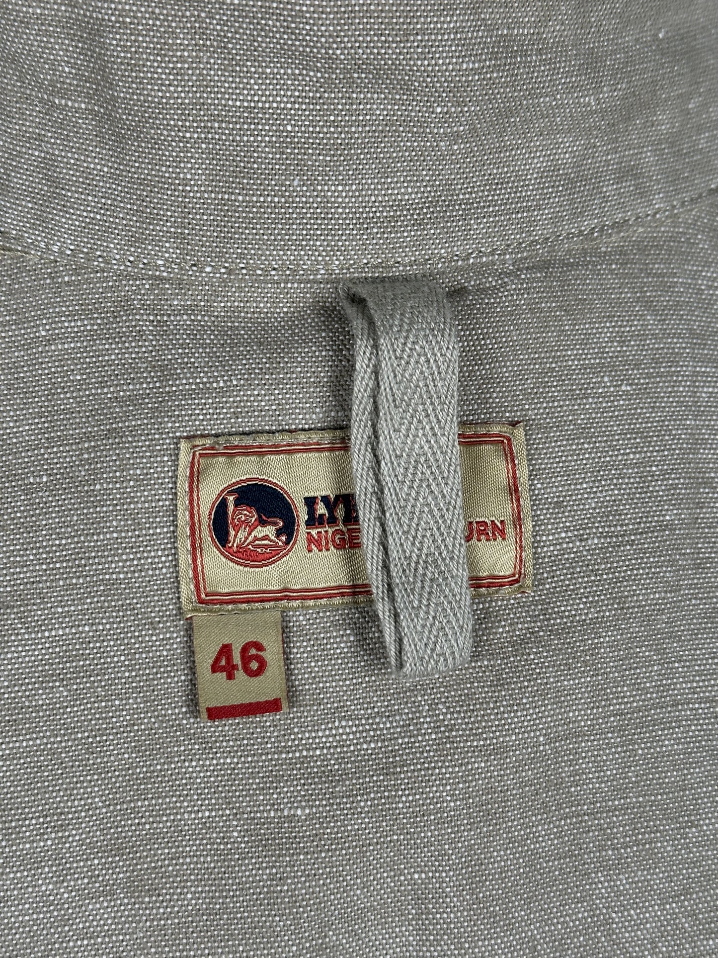 Short Flight Jacket (Cotton/Linen)