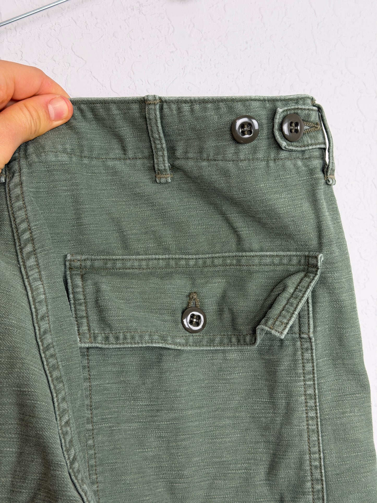 Standard Fit Fatigue Pants Reverse Sateen