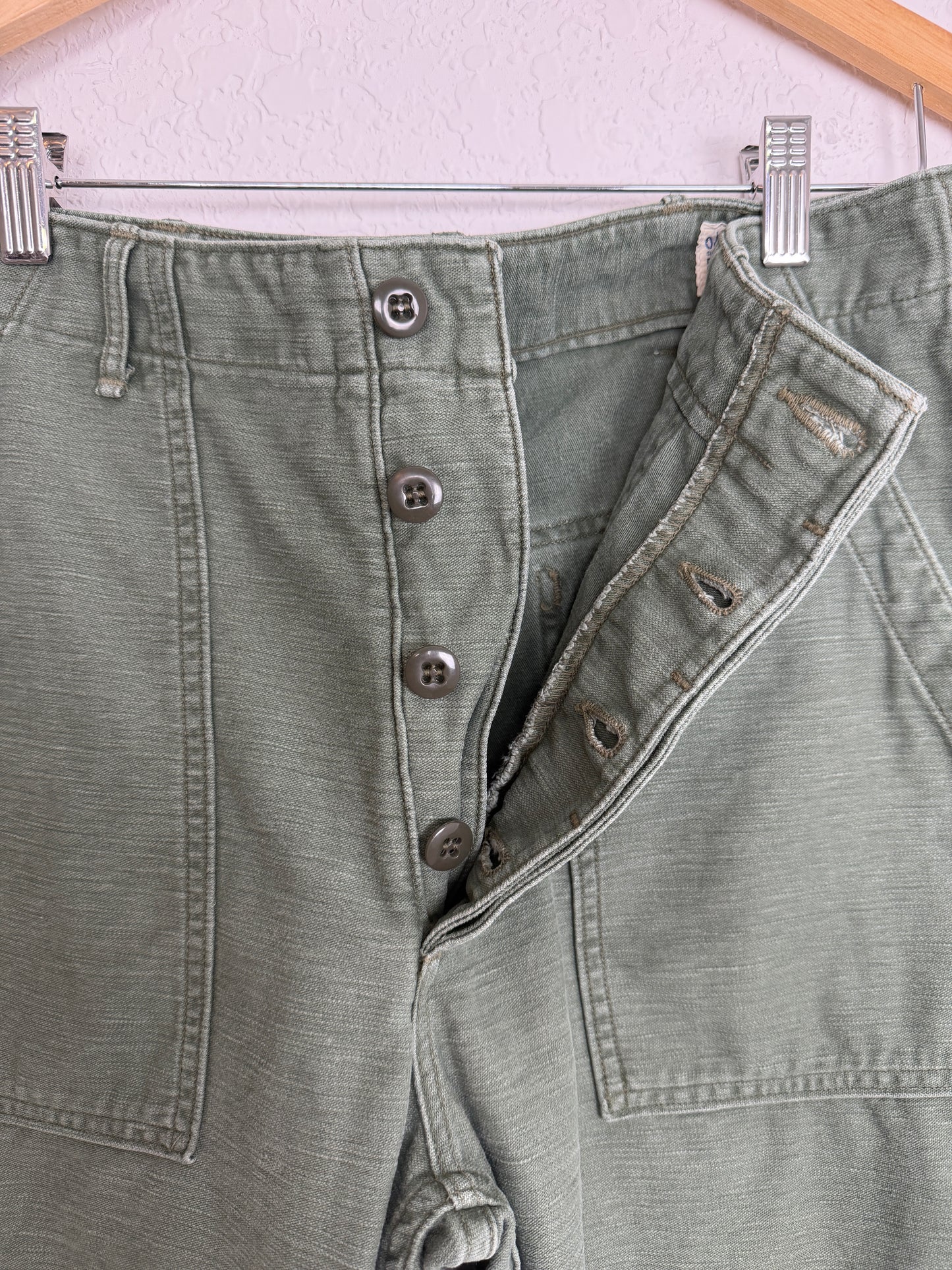 Standard Fit Fatigue Pants Reverse Sateen