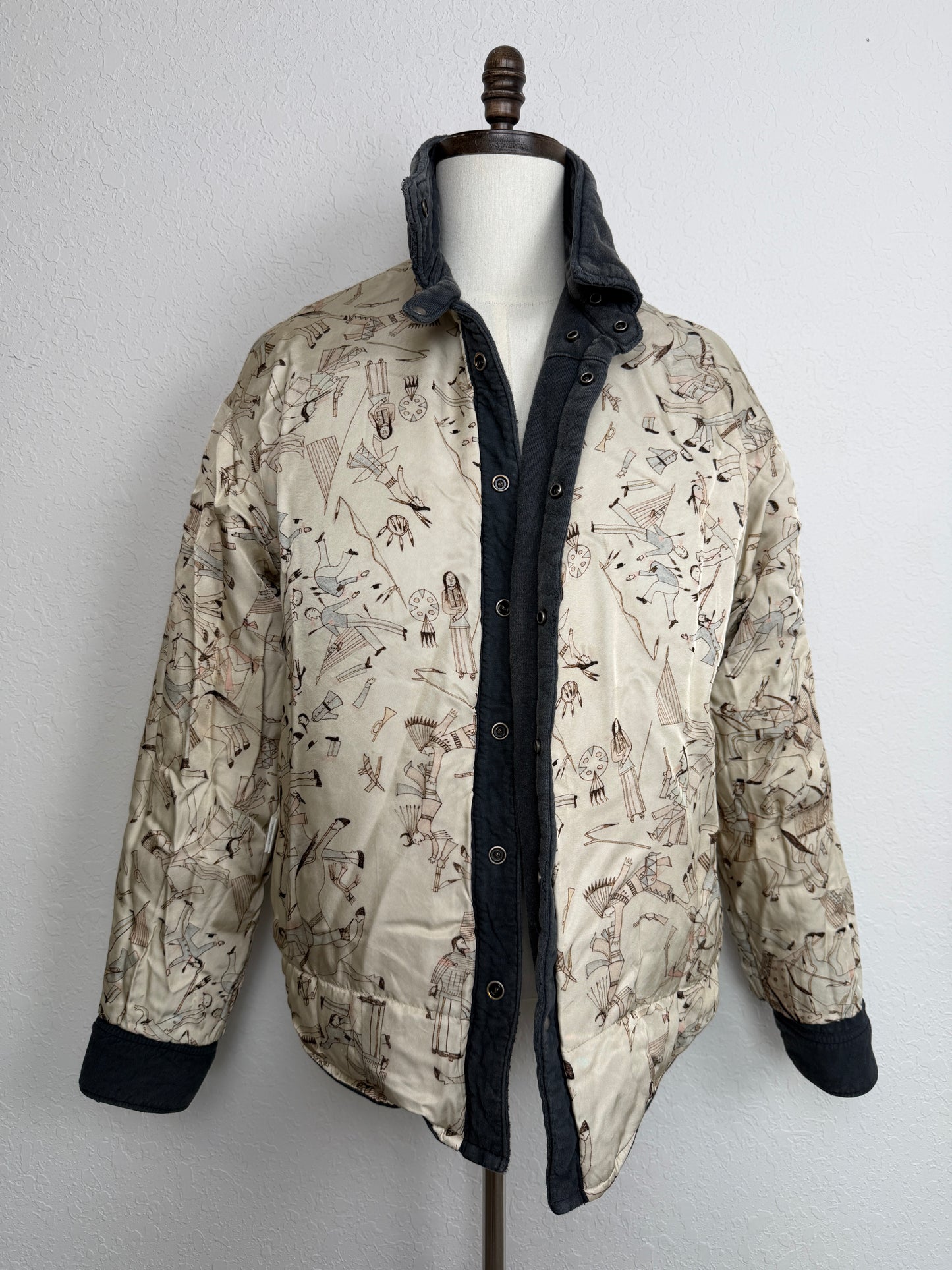 SS25 Kerchief Era Down JKT Crash