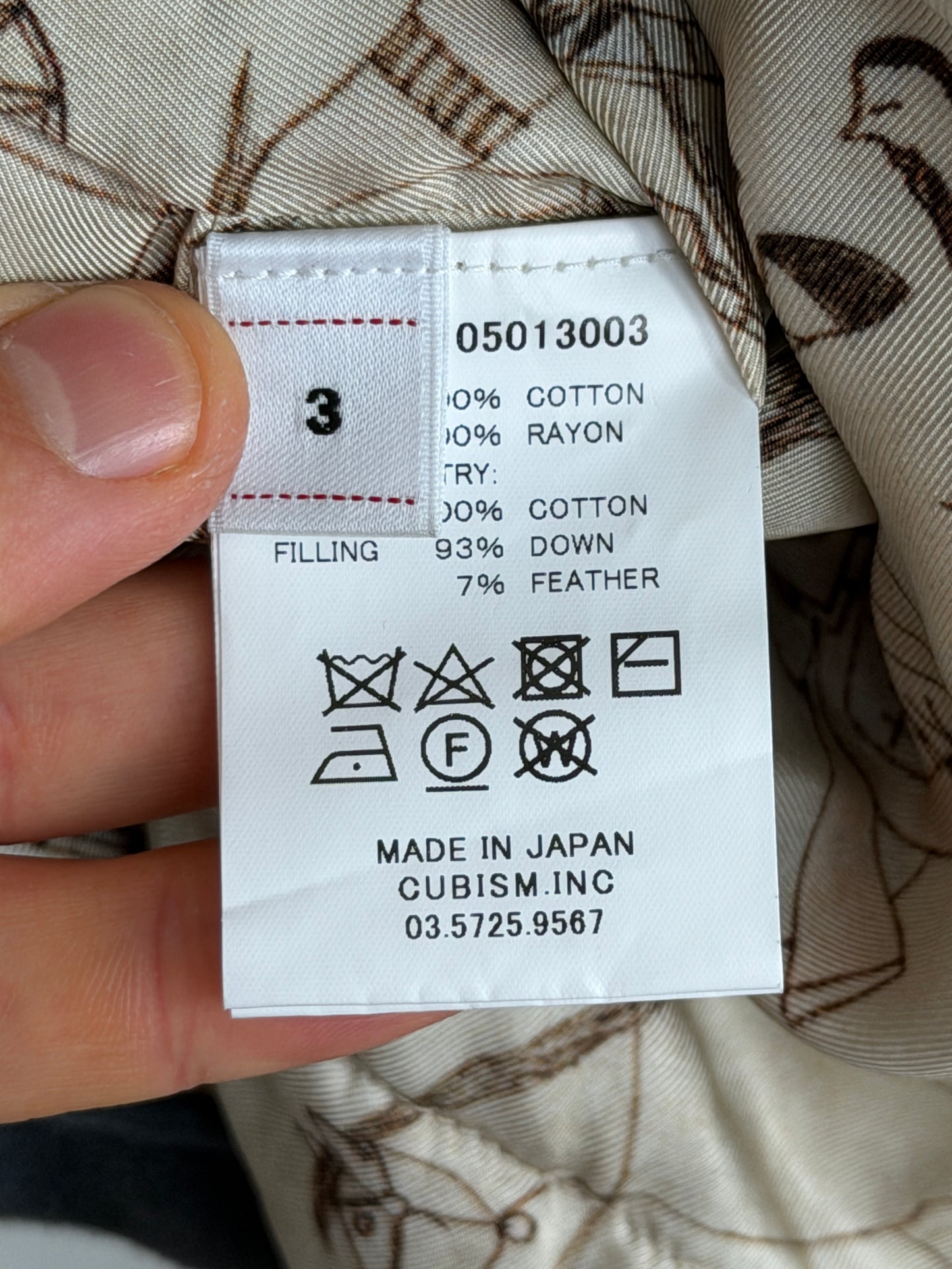 SS25 Kerchief Era Down JKT Crash